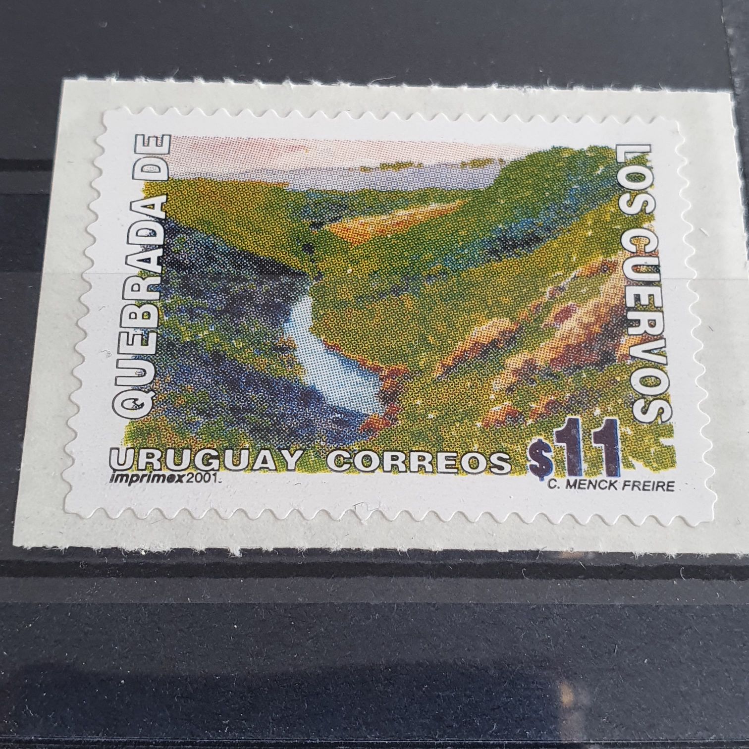 Quebrada De Los Cuervos  stamp collectible - Main Image 2
