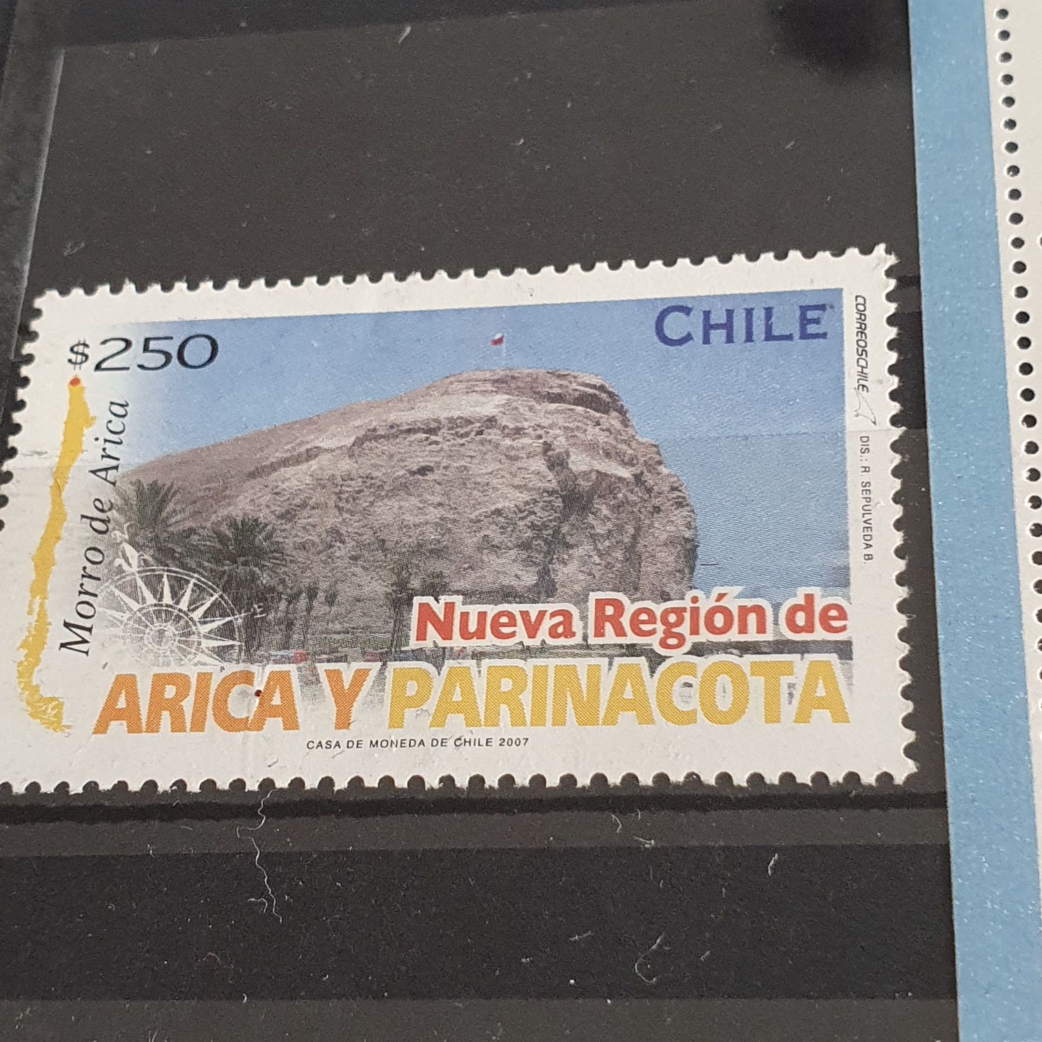 Nueva Región De Arica y Parinacota  stamp collectible - Main Image 2