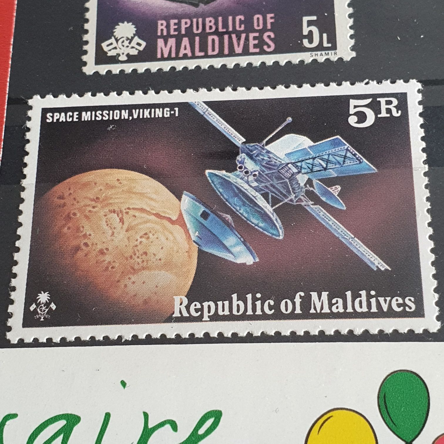 Space Mission Viking 1  stamp collectible - Main Image 2