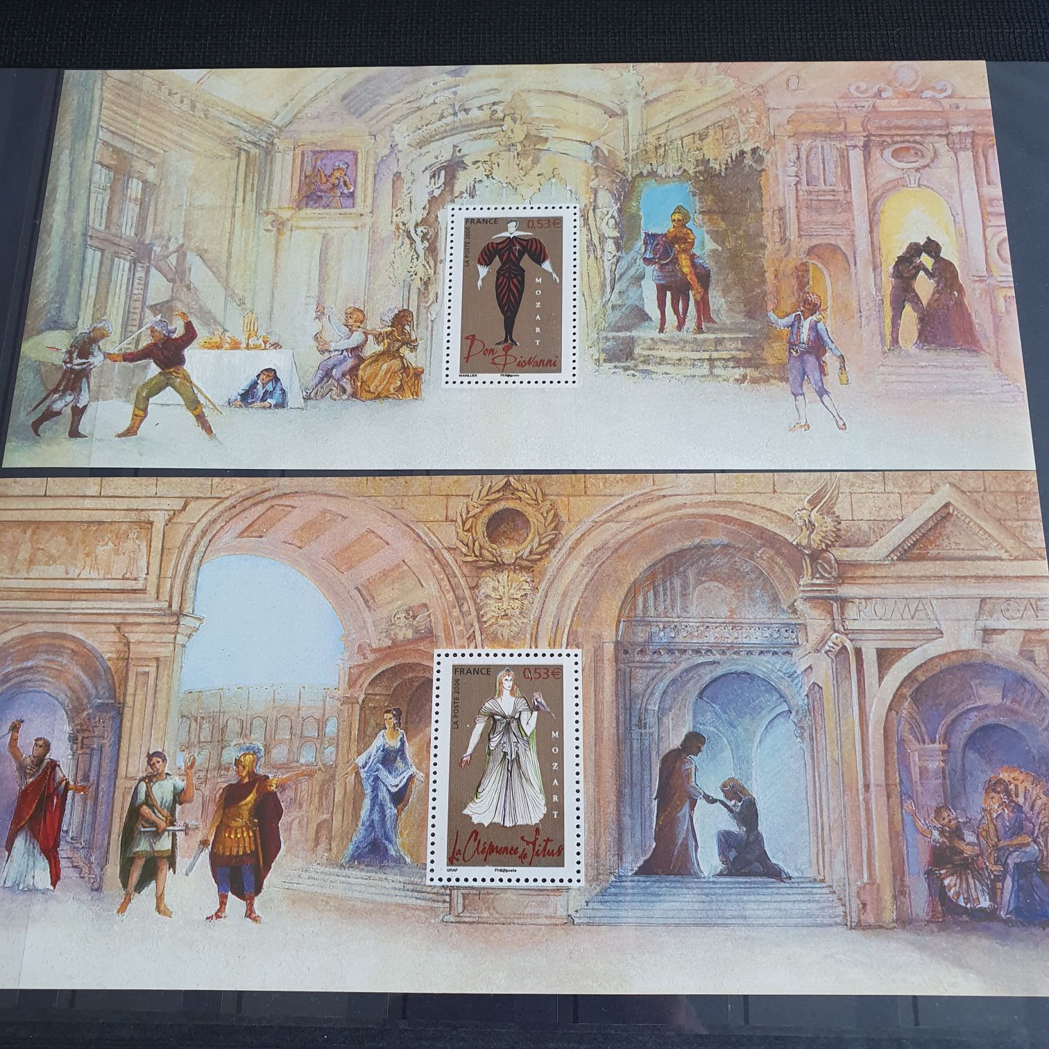 Mozart  stamp collectible - Main Image 2