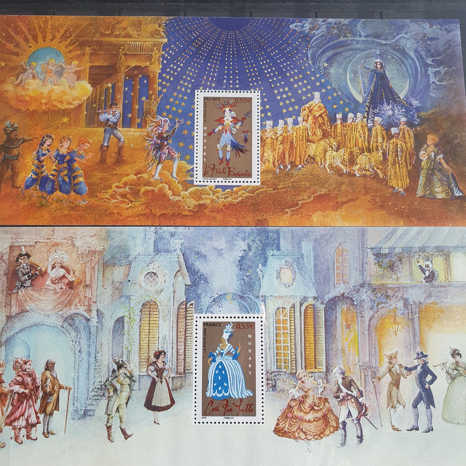 Mozart  stamp collectible - Main Image 2