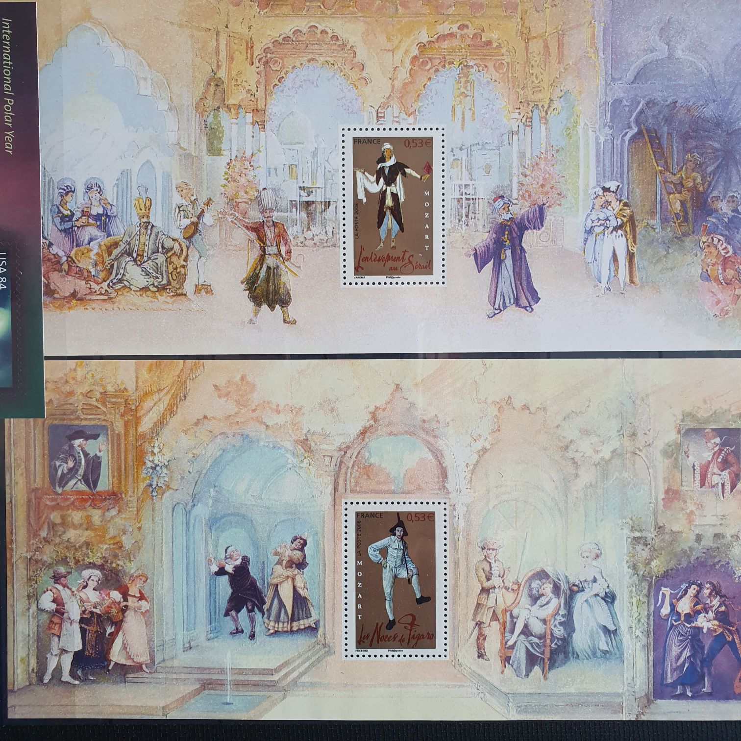 Mozart  stamp collectible - Main Image 2