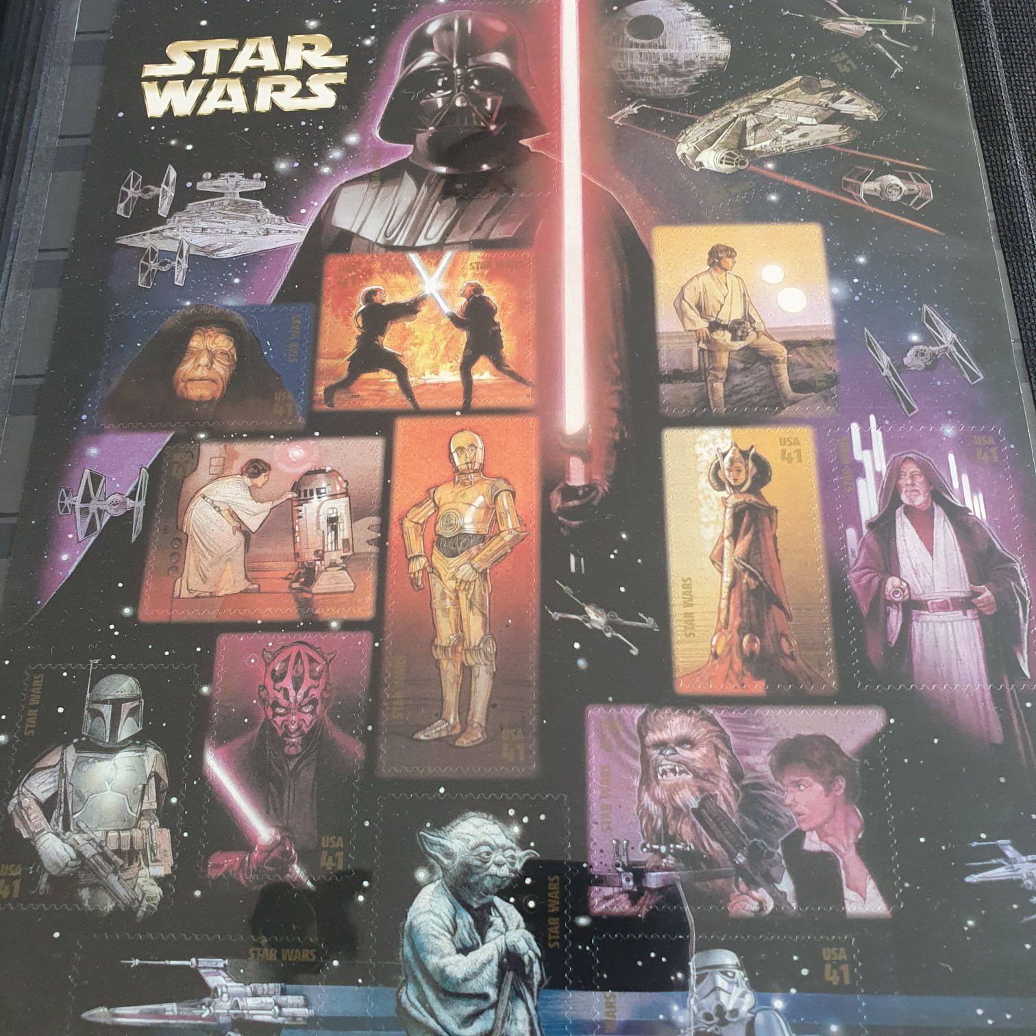 Star Wars Saga  stamp collectible - Main Image 2