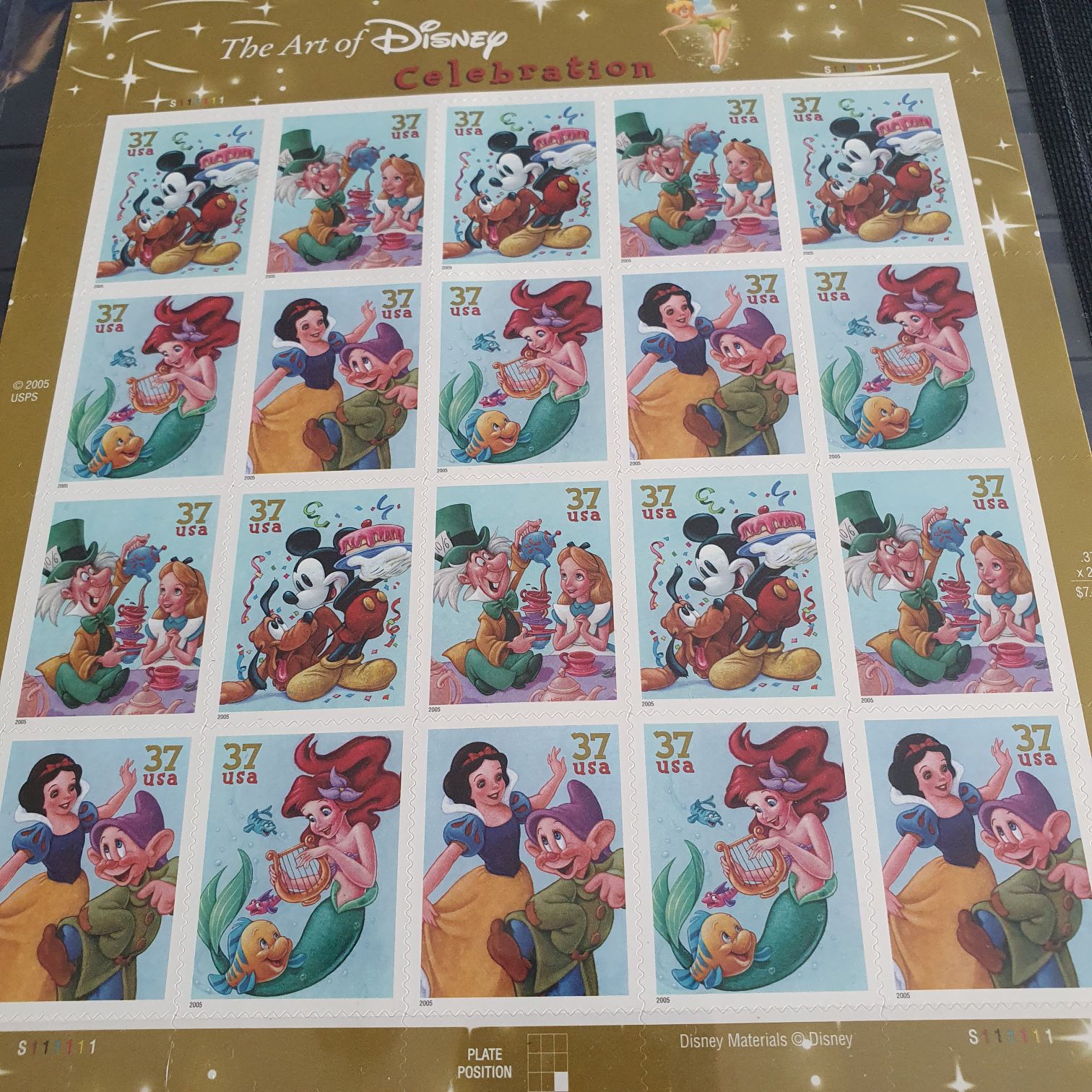 The Art Of Disney (Celebration)  stamp collectible - Main Image 2