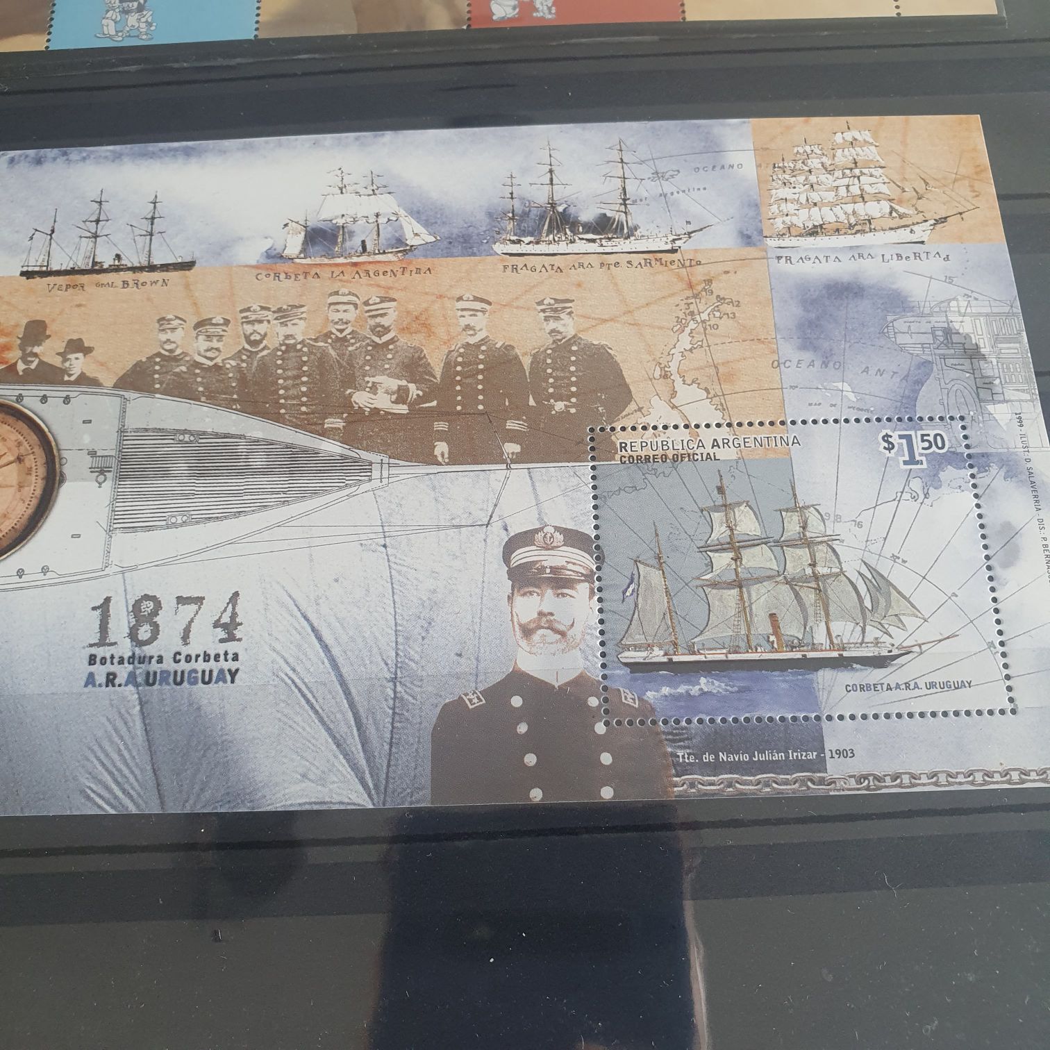 Botadura Corbeta  stamp collectible - Main Image 2