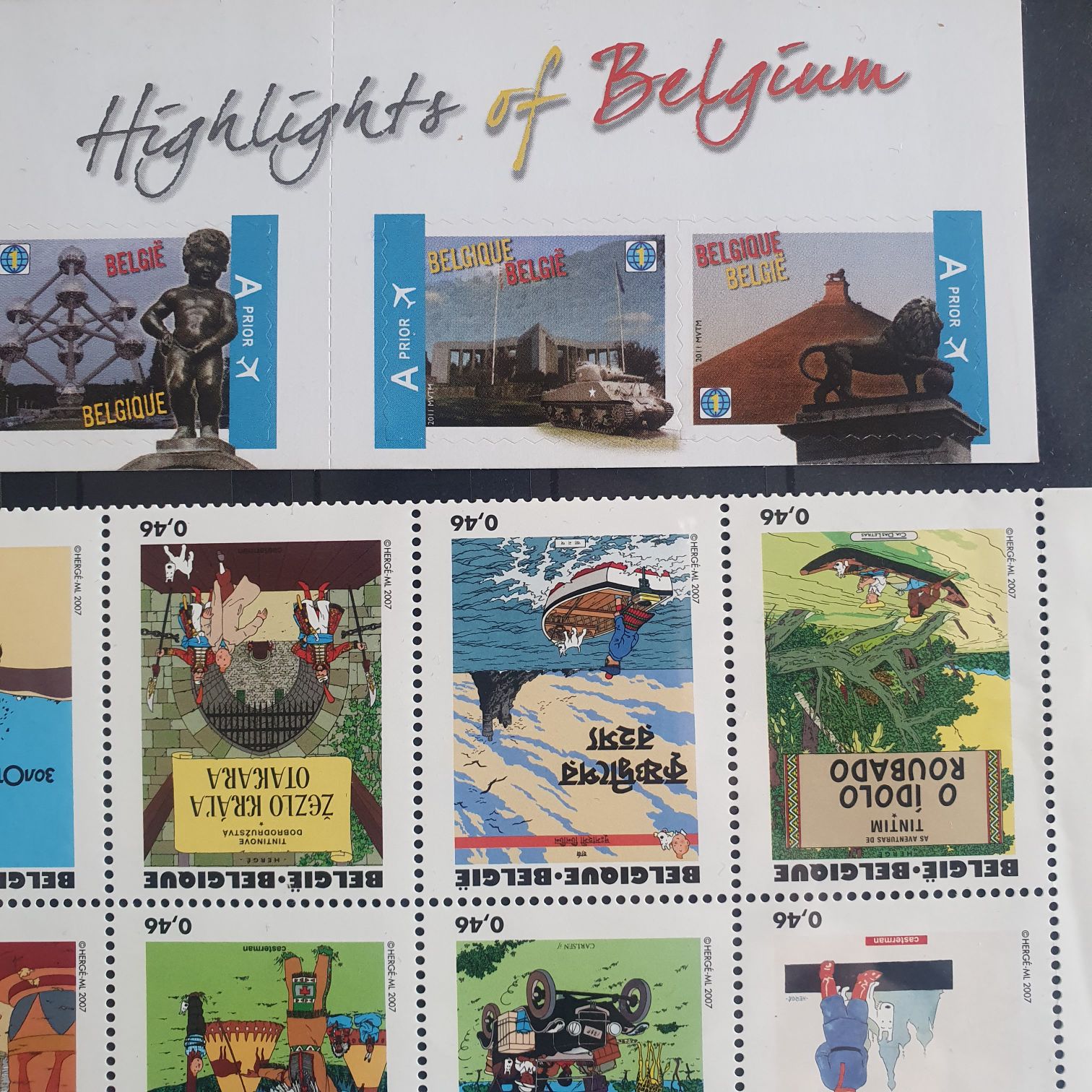 Highlights Of Belgium  stamp collectible - Main Image 2