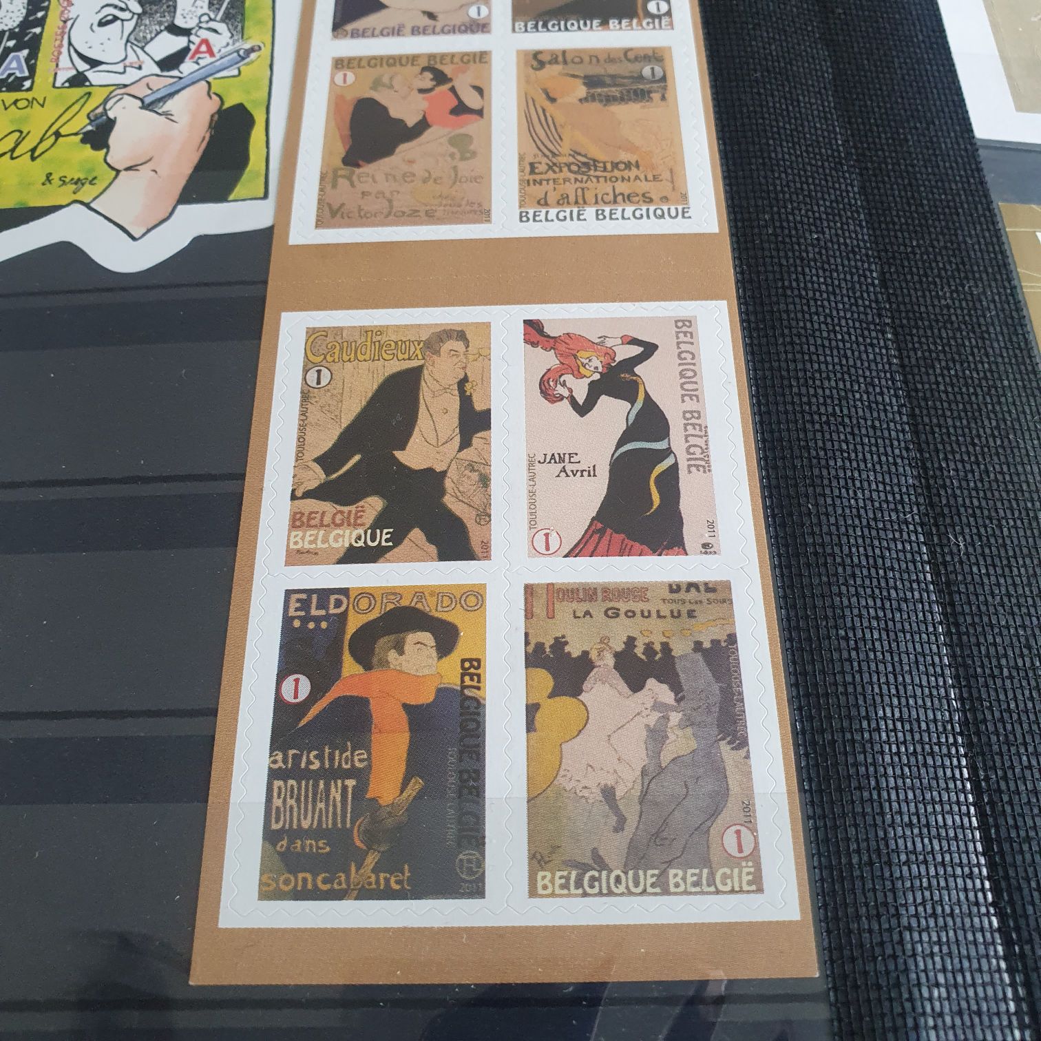 Toulouse - Lautrec  stamp collectible - Main Image 2