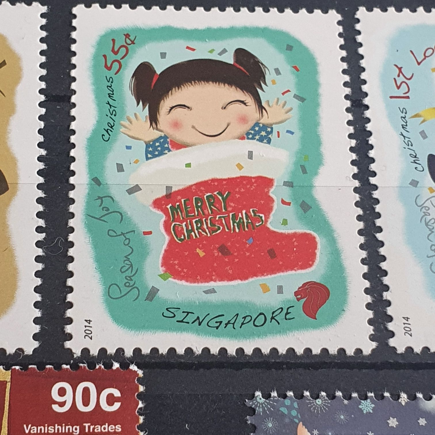 Merry Christmas  stamp collectible - Main Image 2
