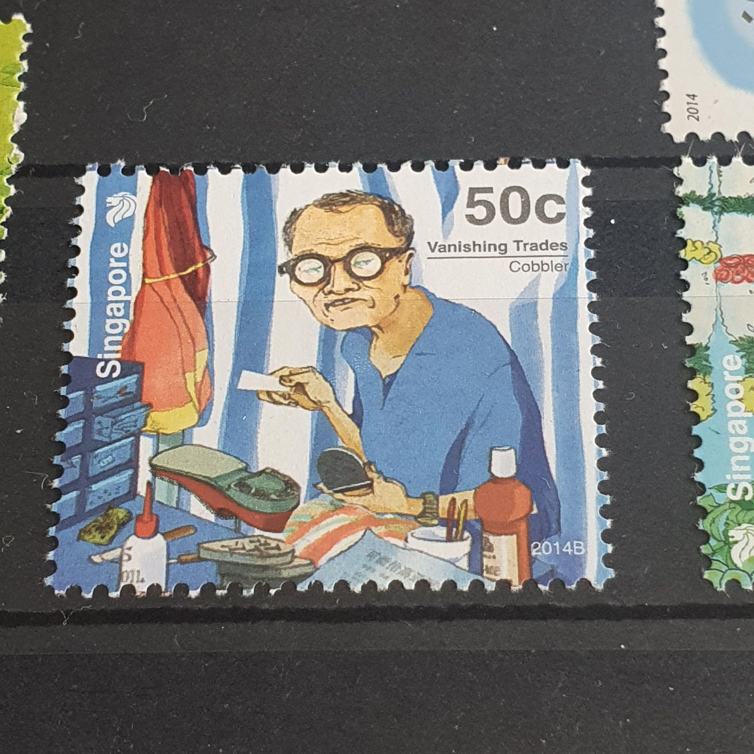 Vanishing Trades  stamp collectible - Main Image 2