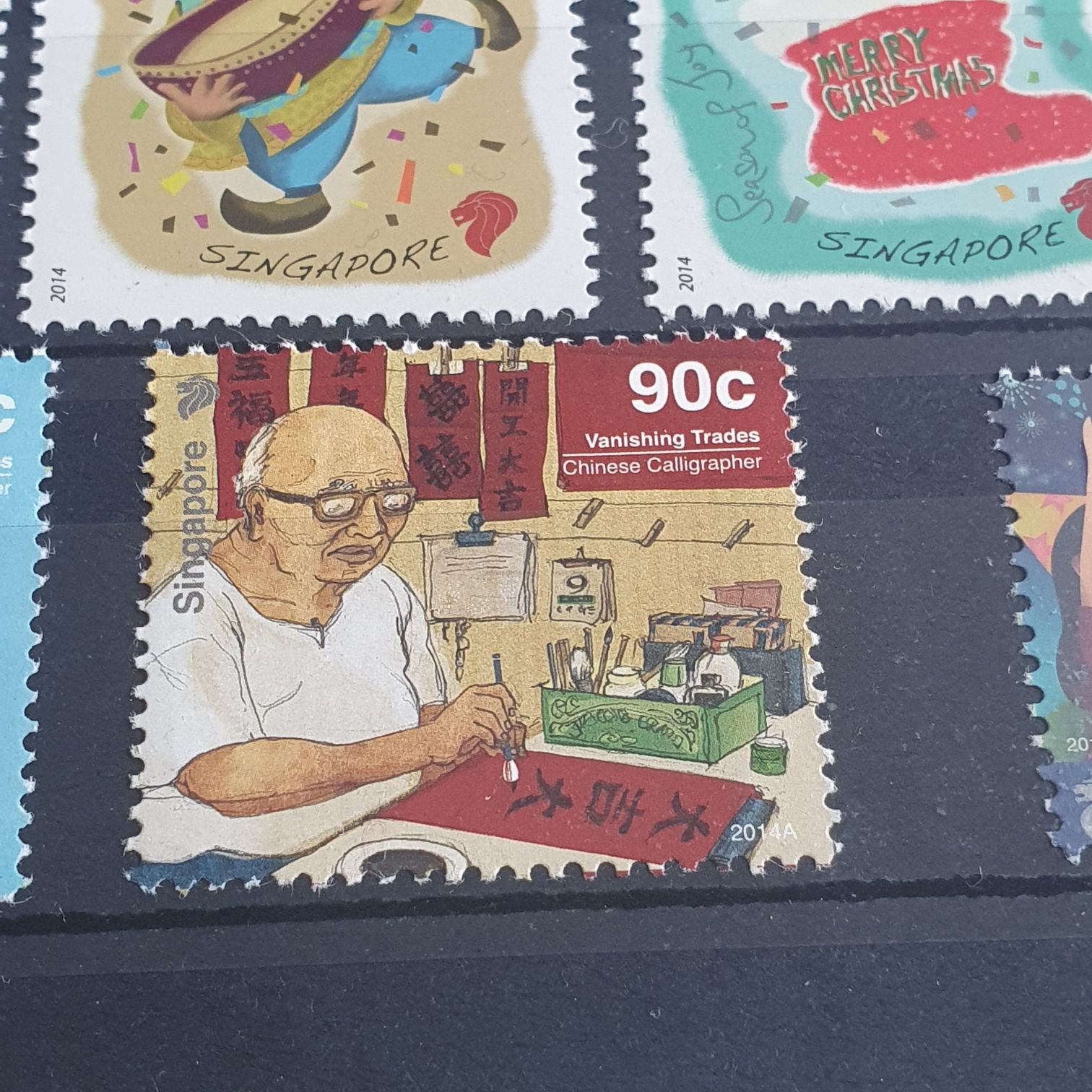 40 Blue Flag & Column