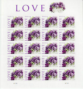 4450 Love — Pansies in a Basket  stamp collectible - Main Image 2