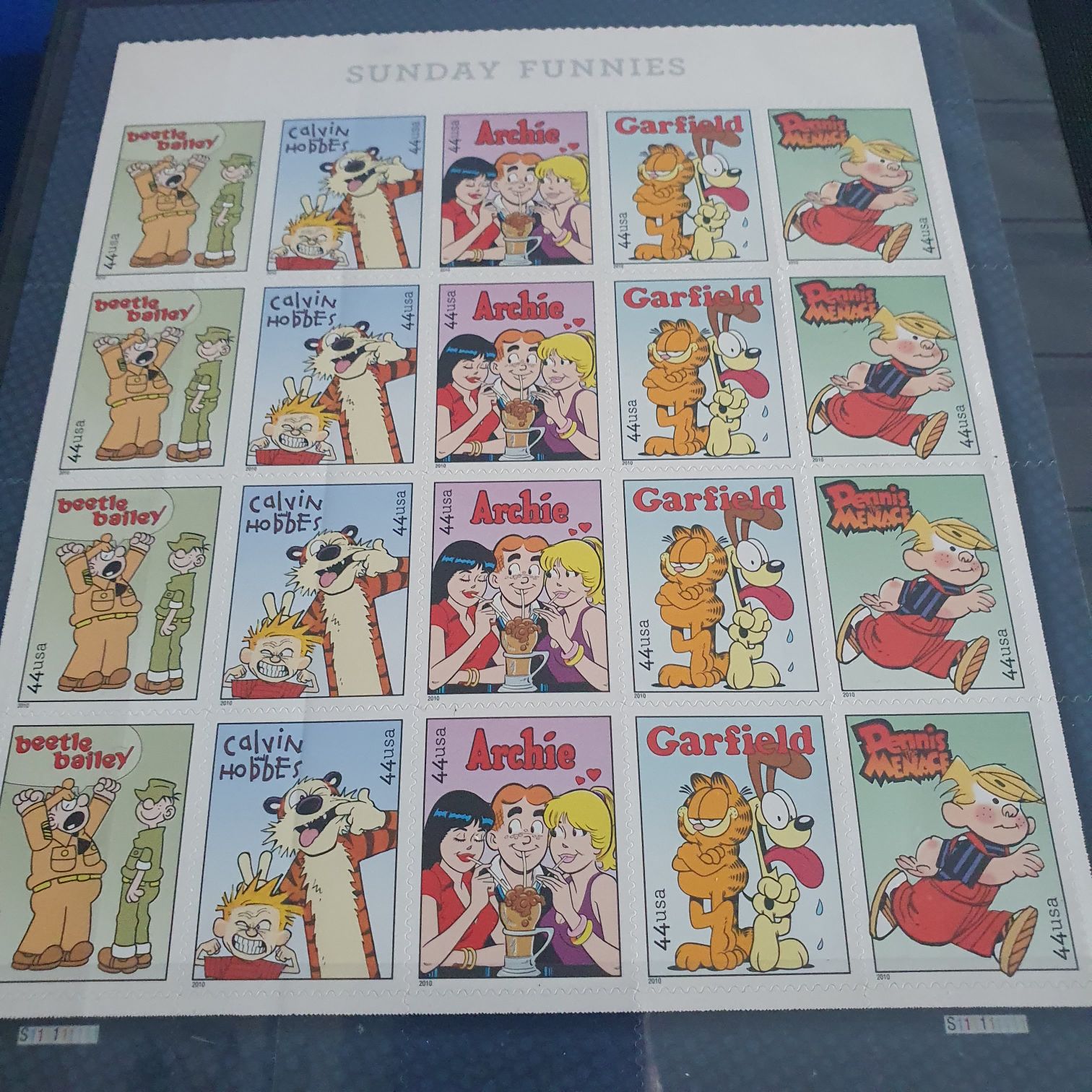 Sunday Funnies  stamp collectible - Main Image 2