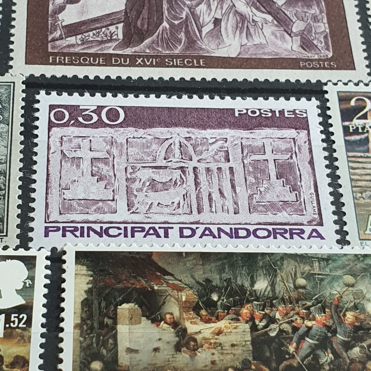 Principat De Andorra  stamp collectible - Main Image 2