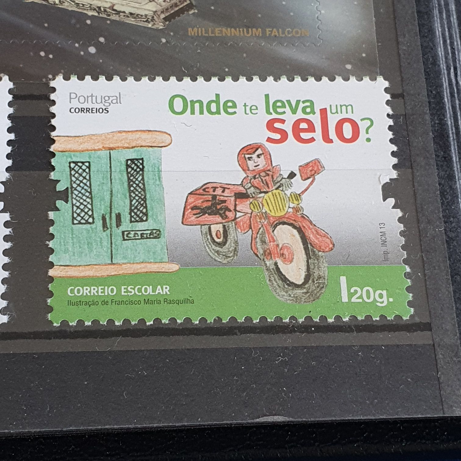 Onde Te Leva Um Selo  stamp collectible - Main Image 2