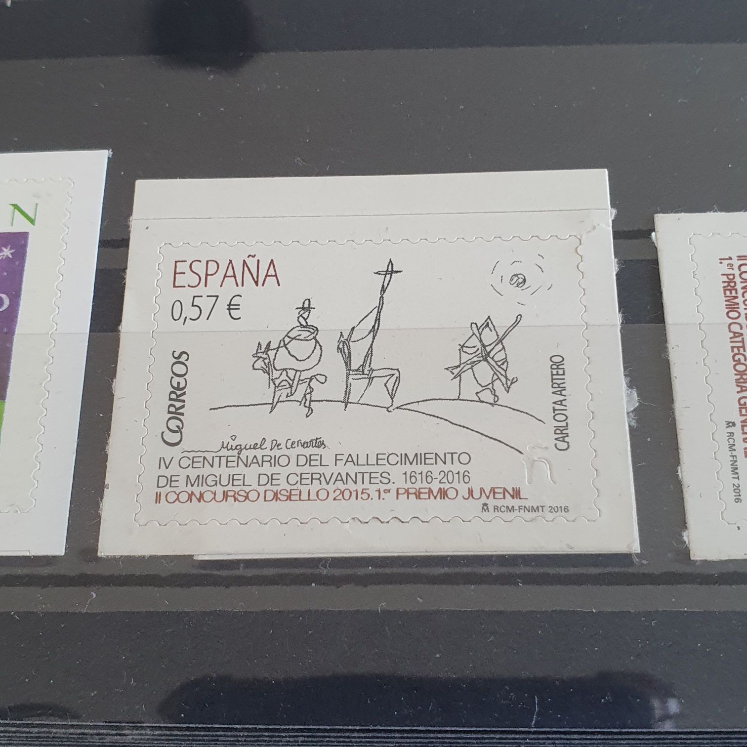 IV Centenario Del Fallecimiento De Miguel De Cervantes  stamp collectible - Main Image 2