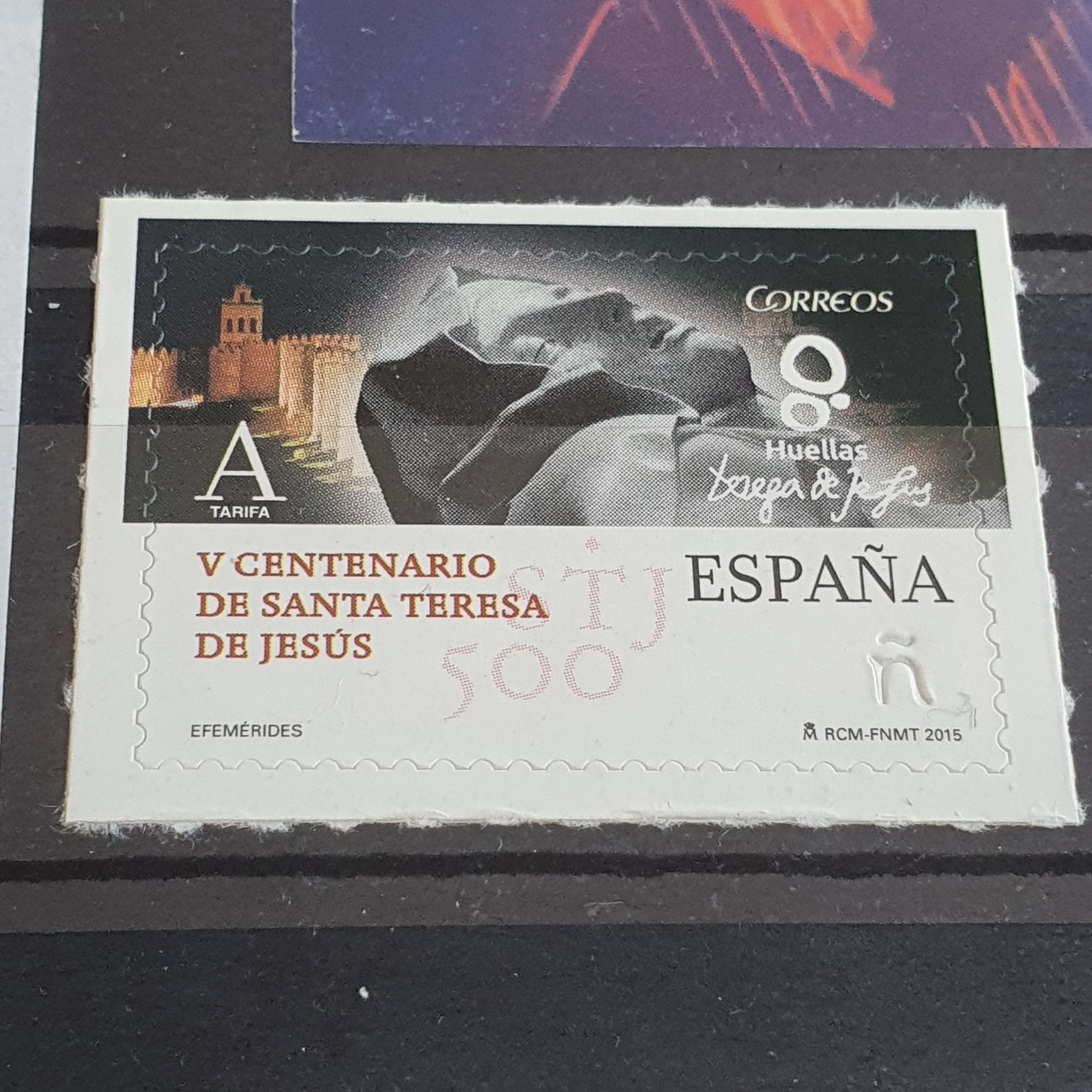 V Centenario De Santa Teresa De Jesús  stamp collectible - Main Image 2