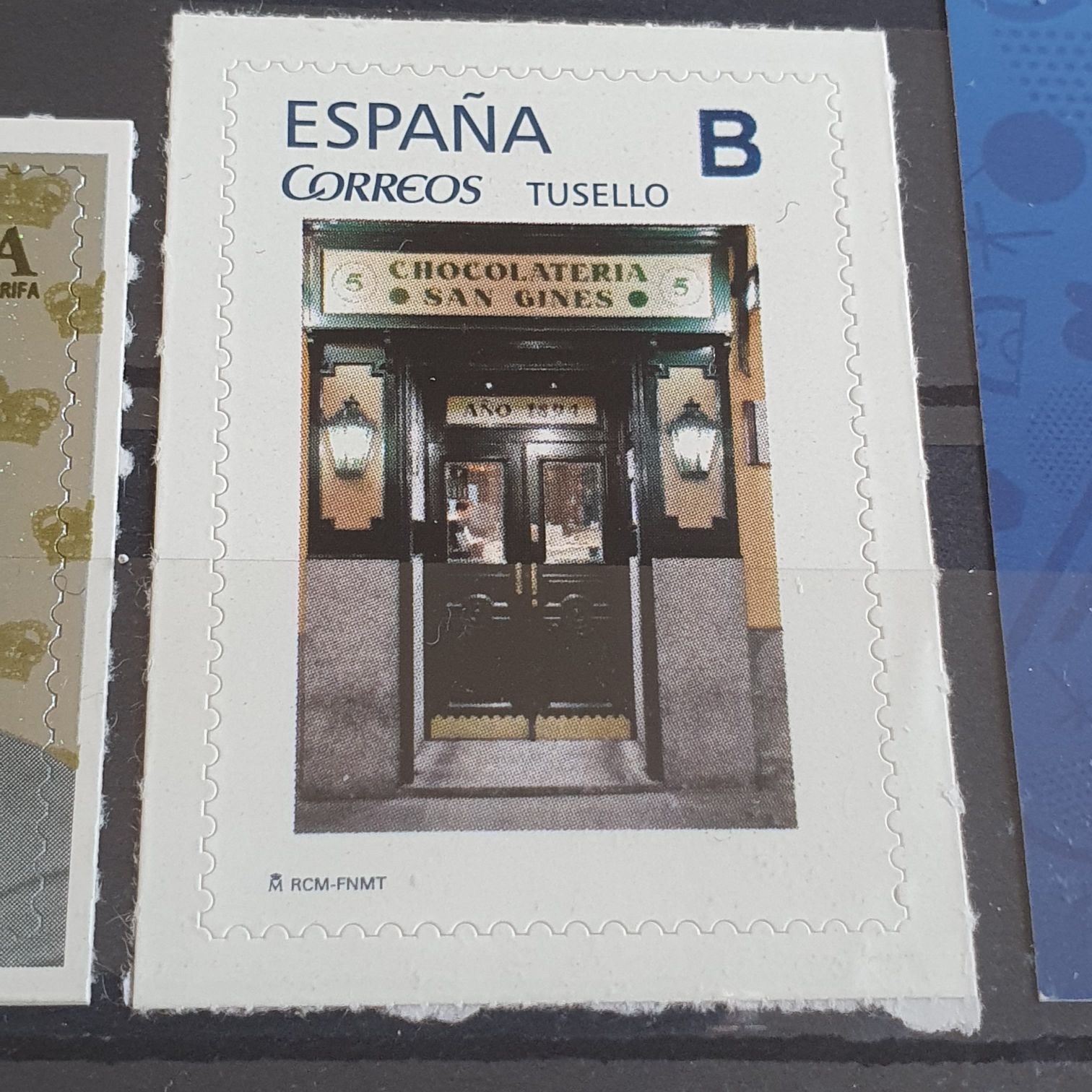 Chocolateria San Gined  stamp collectible - Main Image 2