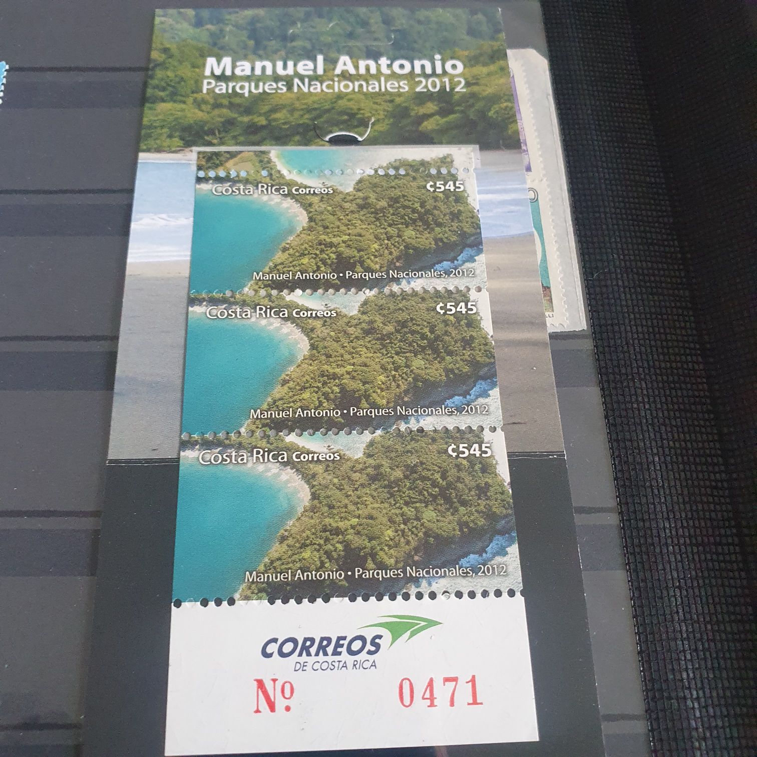 Manuel Antonio Parques Nacionales  stamp collectible - Main Image 2