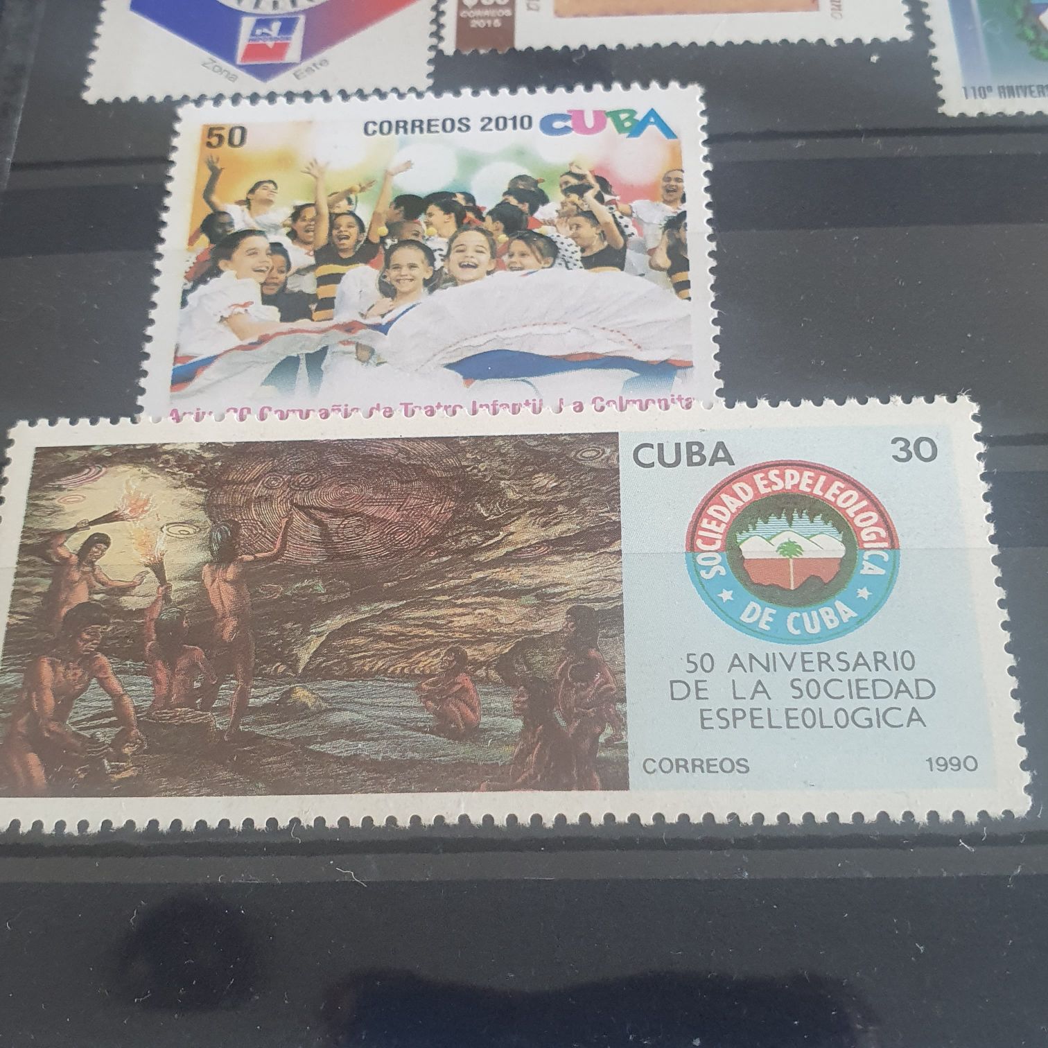 Sociedad Espeleologica  stamp collectible - Main Image 2