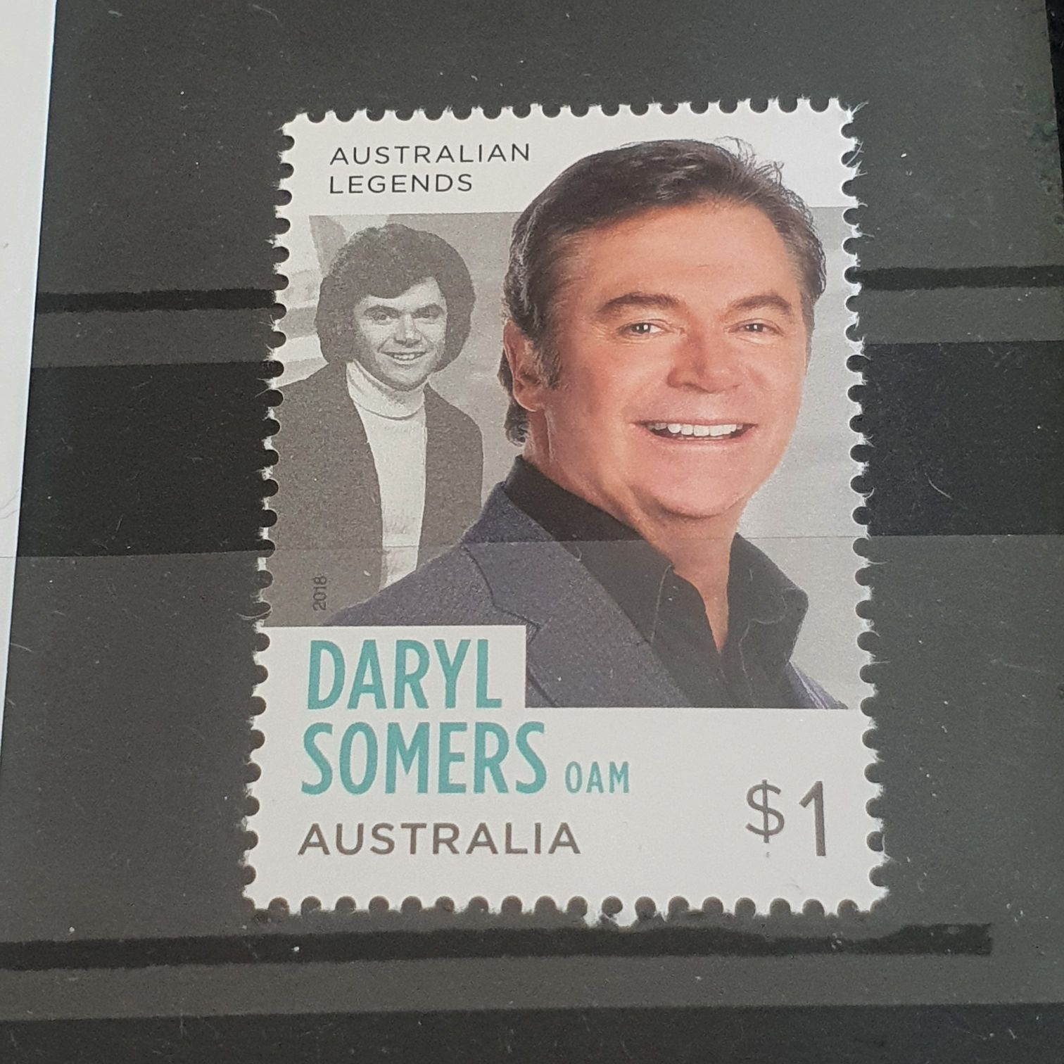 Daryl Somers  stamp collectible - Main Image 2
