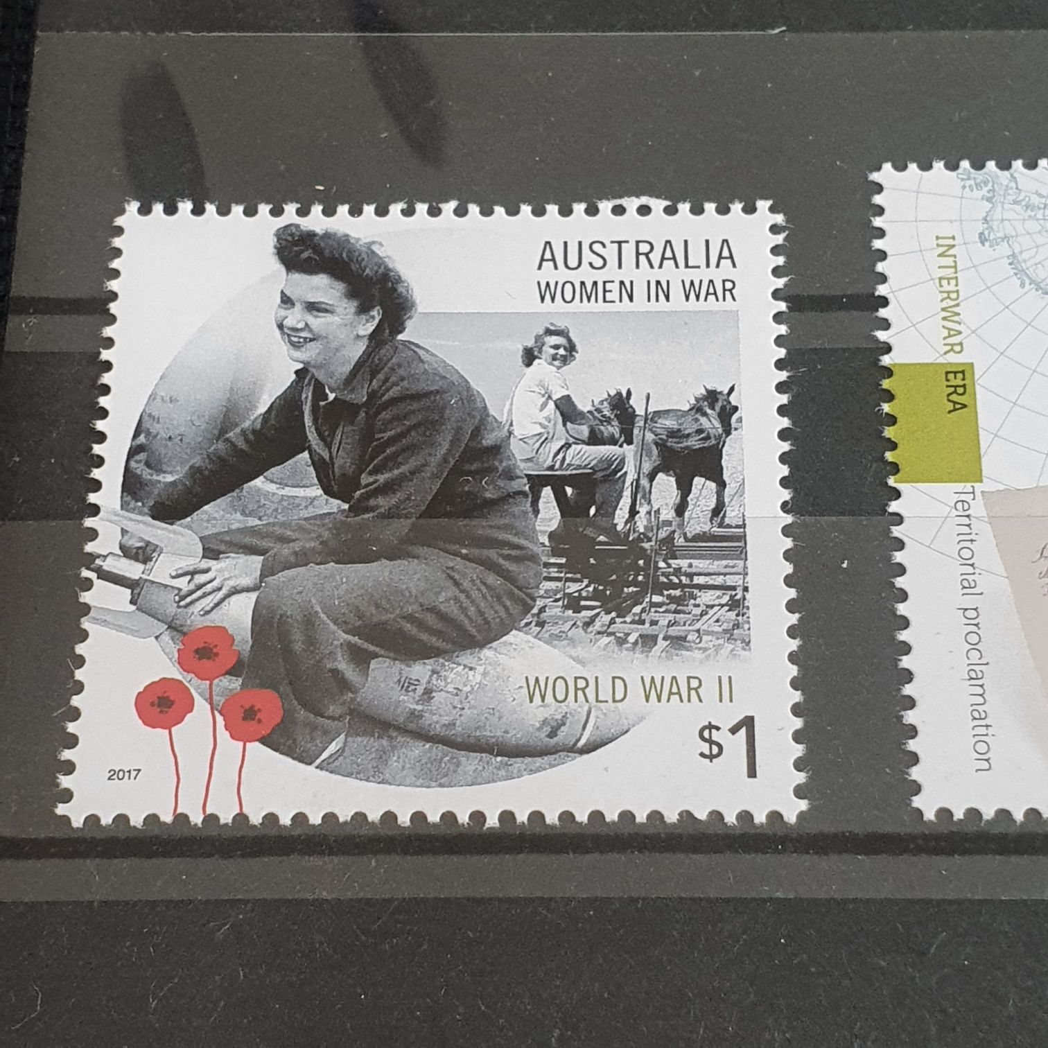 Women In War  stamp collectible - Main Image 2