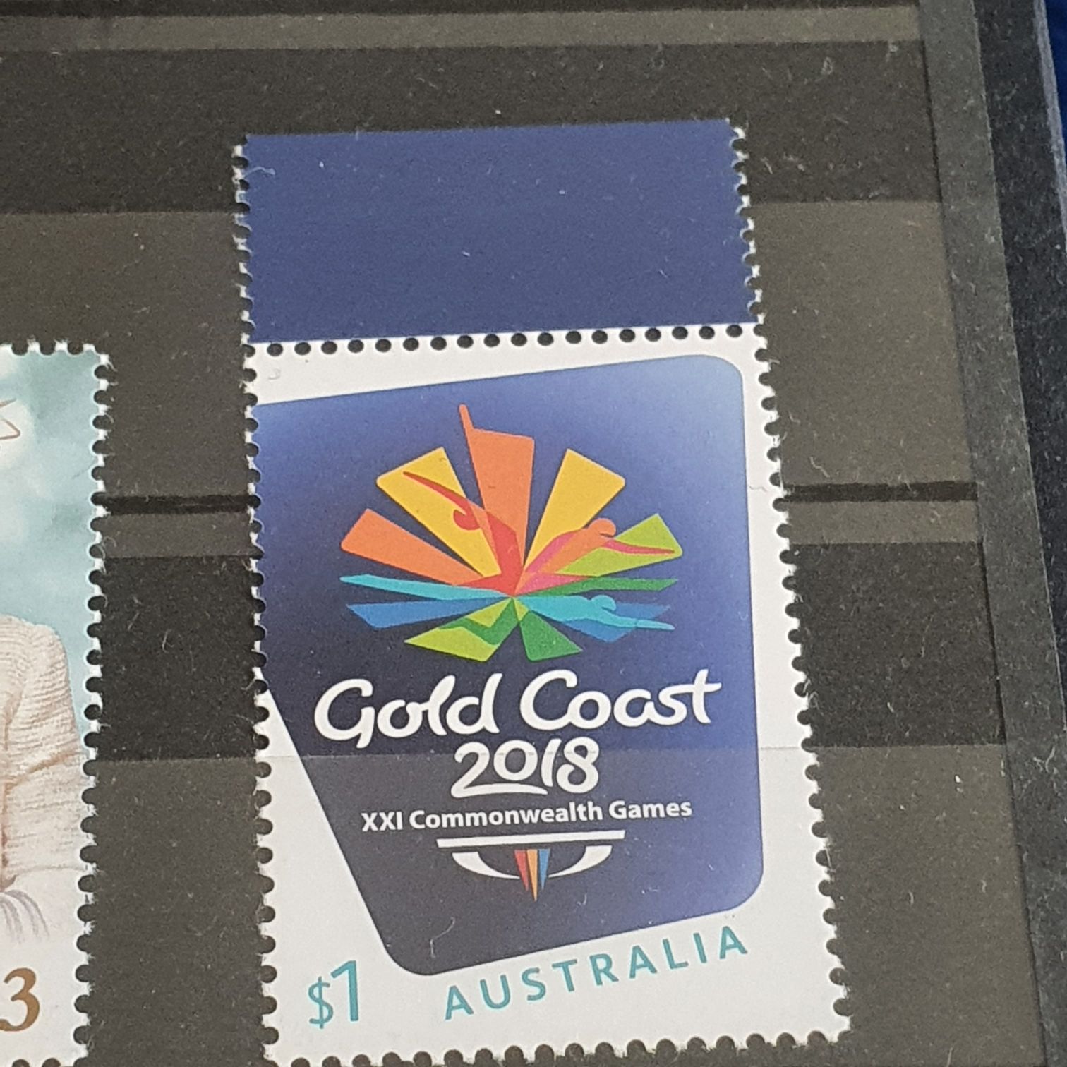 XXI Commonwealth Games  stamp collectible - Main Image 2
