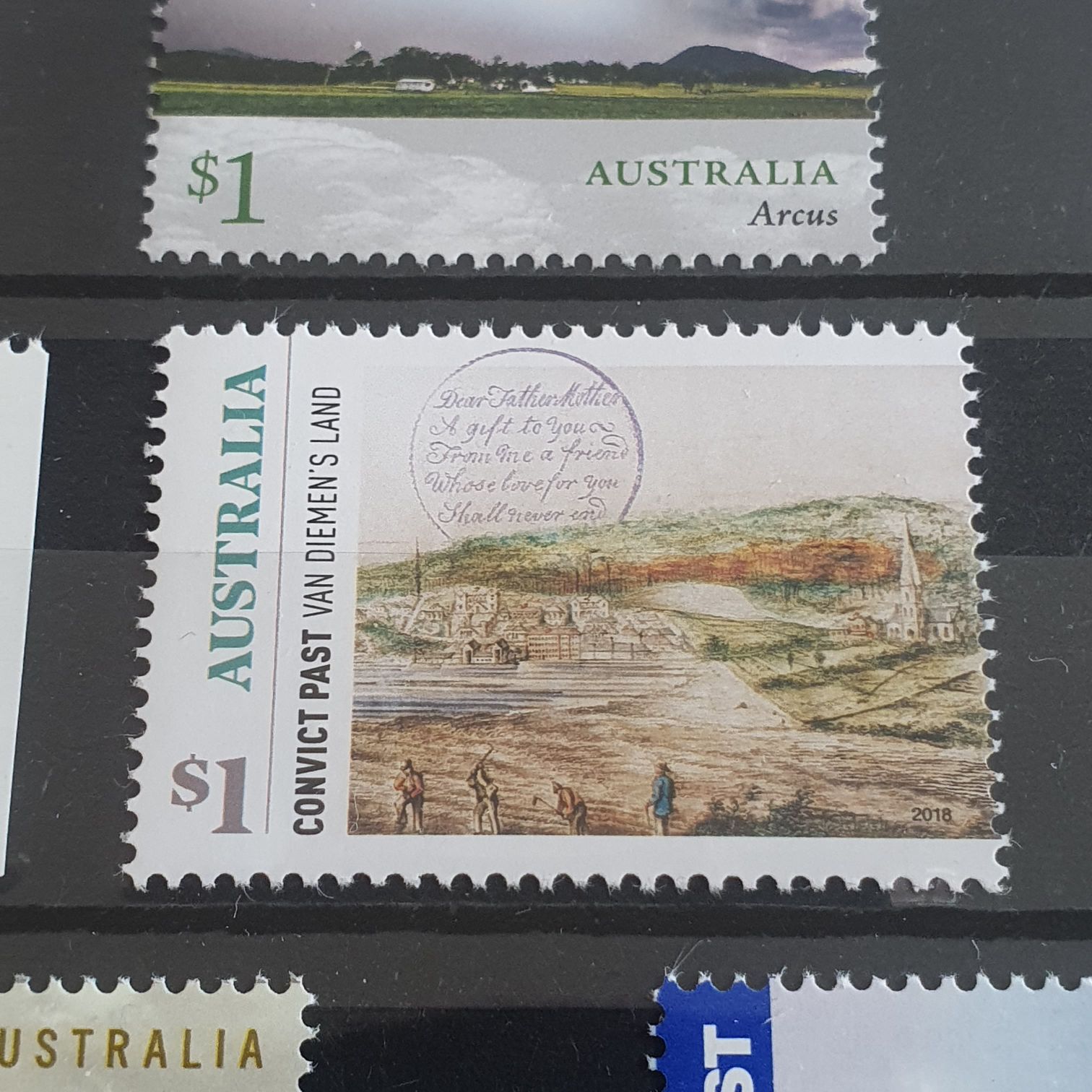 Convict Past  stamp collectible - Main Image 2