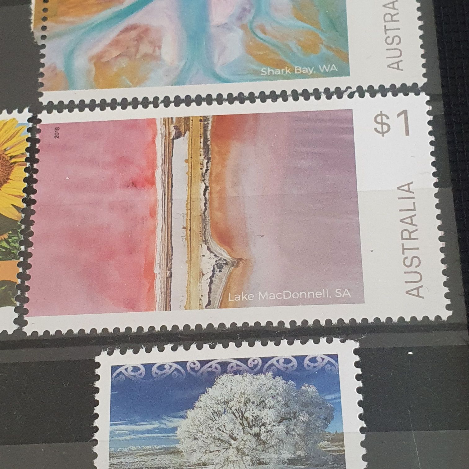 Lake Macdonnell  stamp collectible - Main Image 2