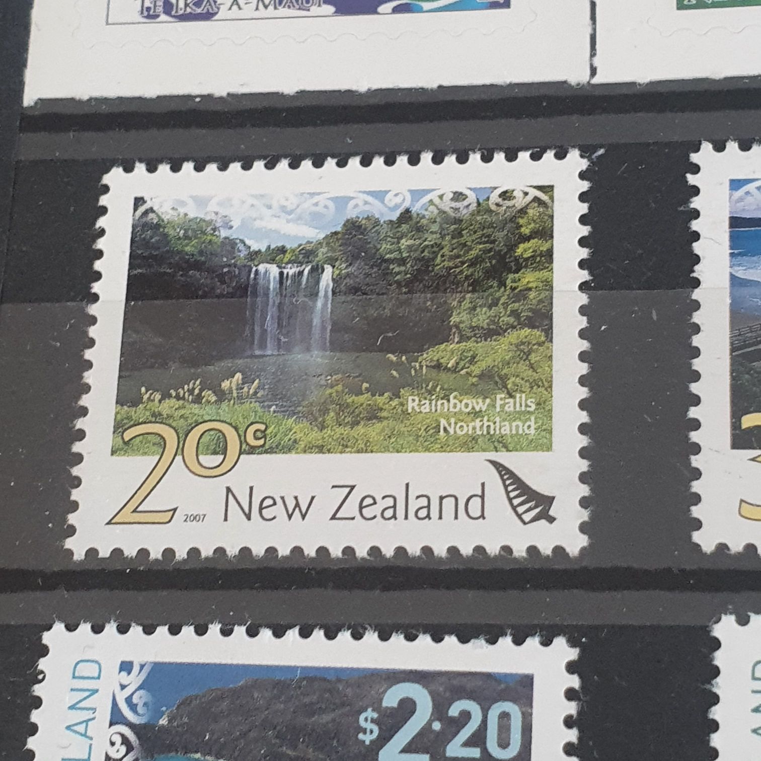Rainbow Falls  stamp collectible - Main Image 2
