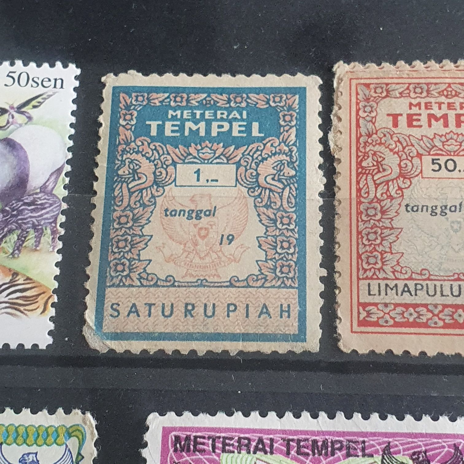 Saturupiah  stamp collectible - Main Image 2