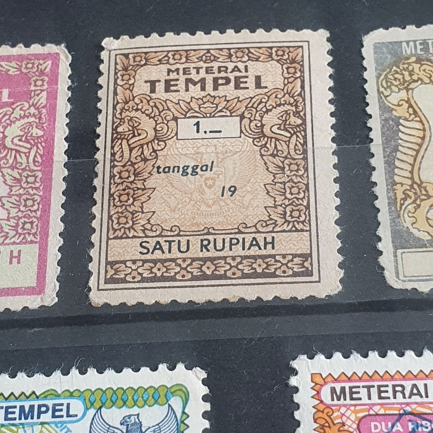 Satu Rupiah  stamp collectible - Main Image 2