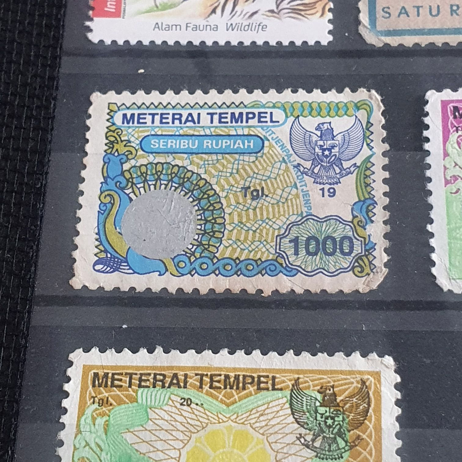 Meterai Tempel  stamp collectible - Main Image 2