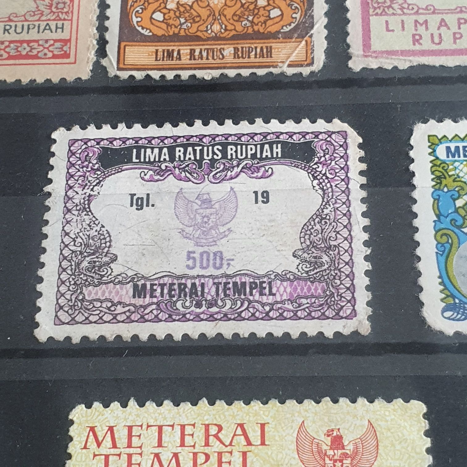 Meterai Tempel  stamp collectible - Main Image 2
