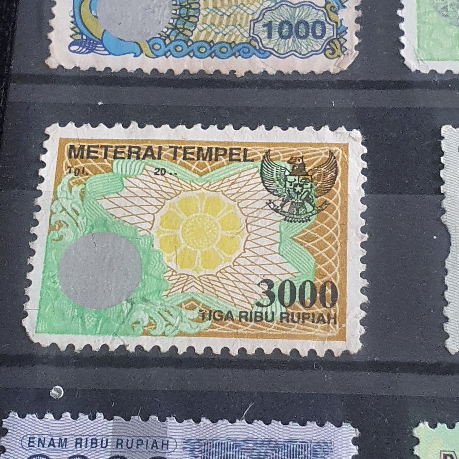 Meterai Tempel  stamp collectible - Main Image 2