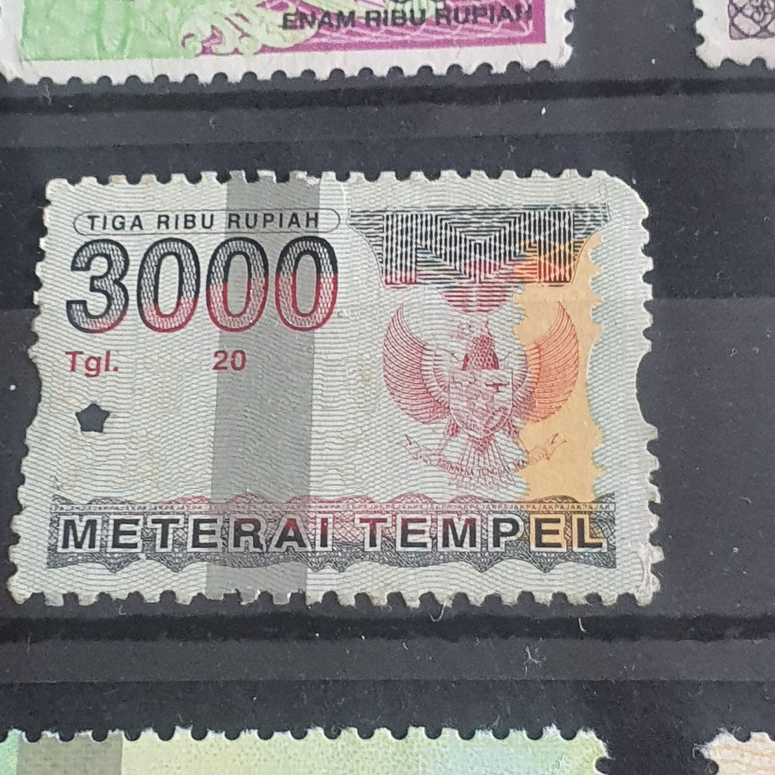 Meterai Tempel  stamp collectible - Main Image 2