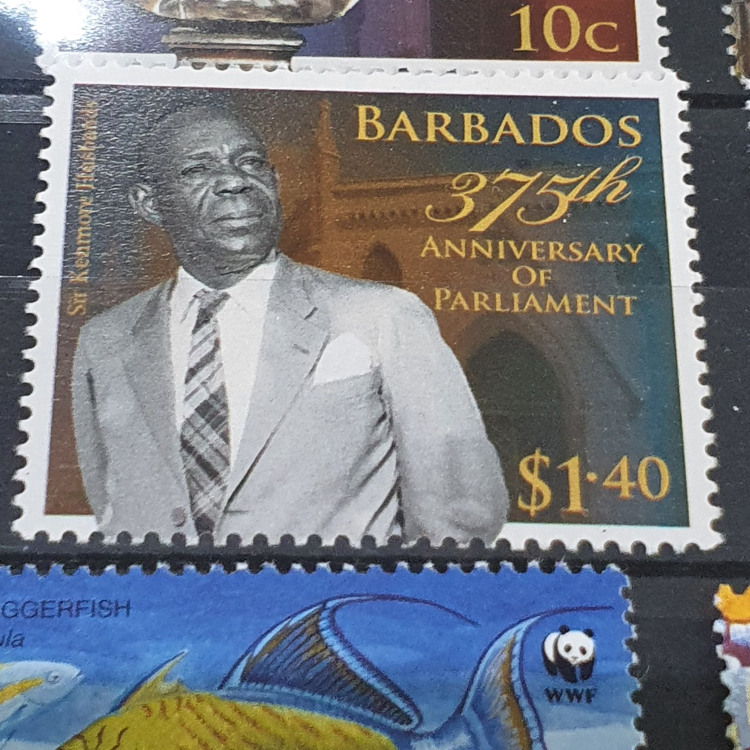 Anniversary Of Parliament  stamp collectible - Main Image 2