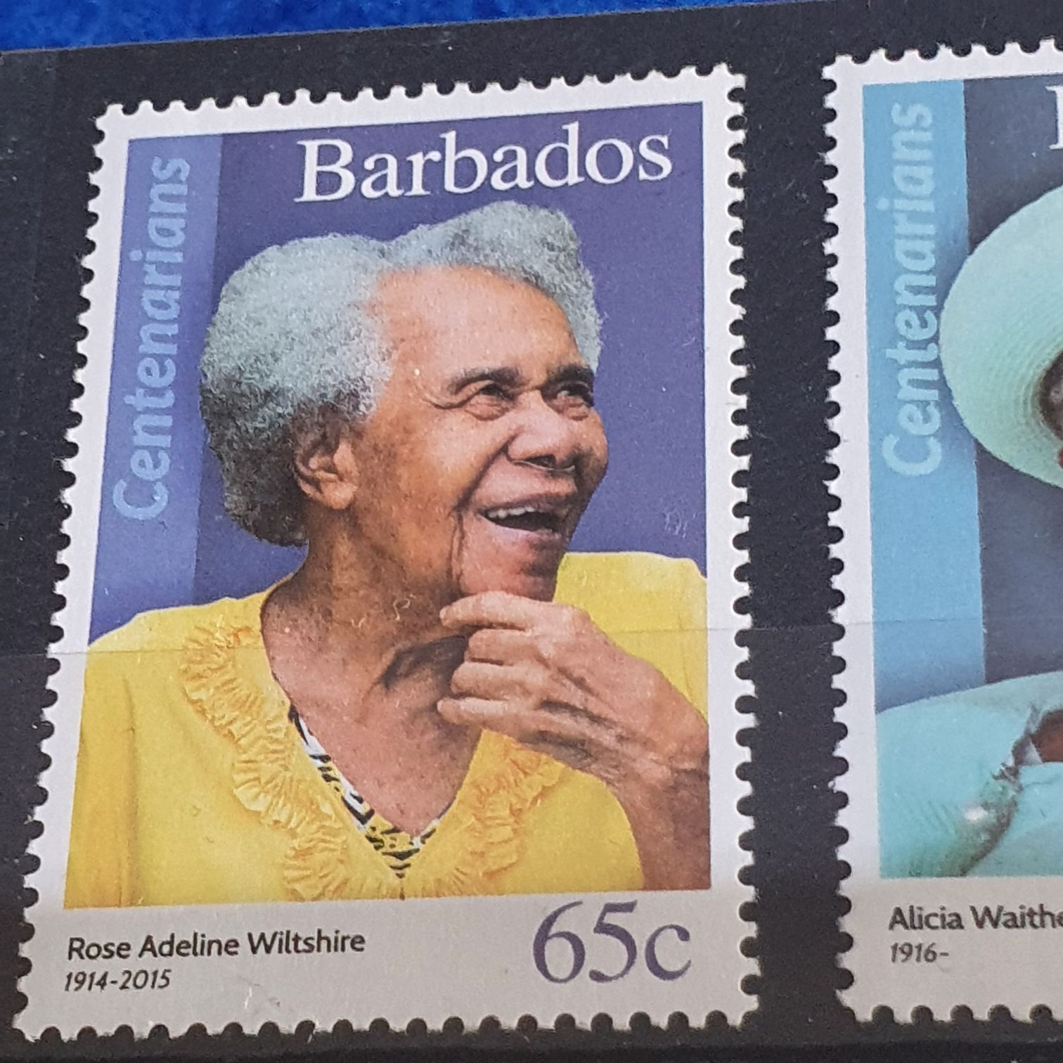 Centenarians  stamp collectible - Main Image 2