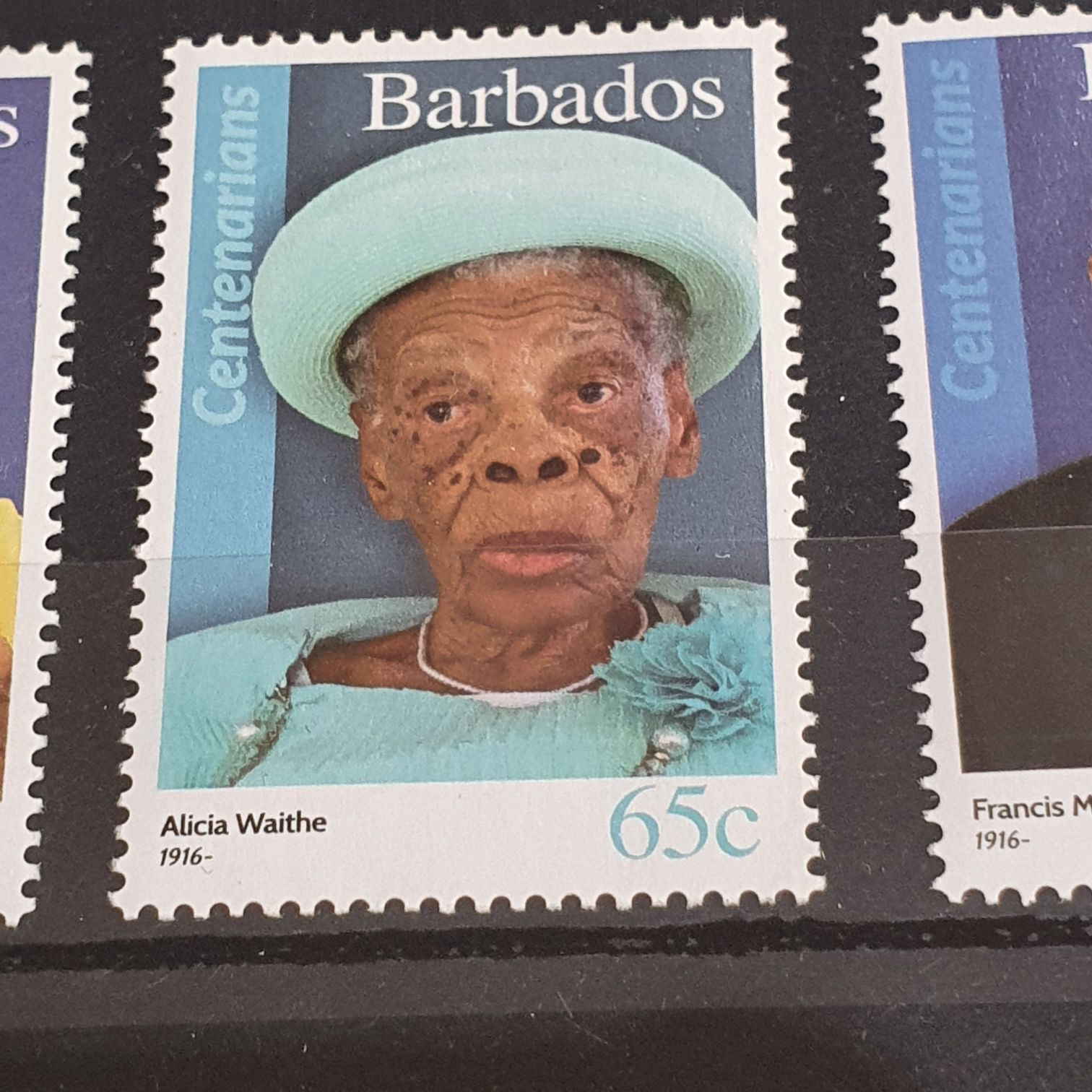 Centenarians  stamp collectible - Main Image 2