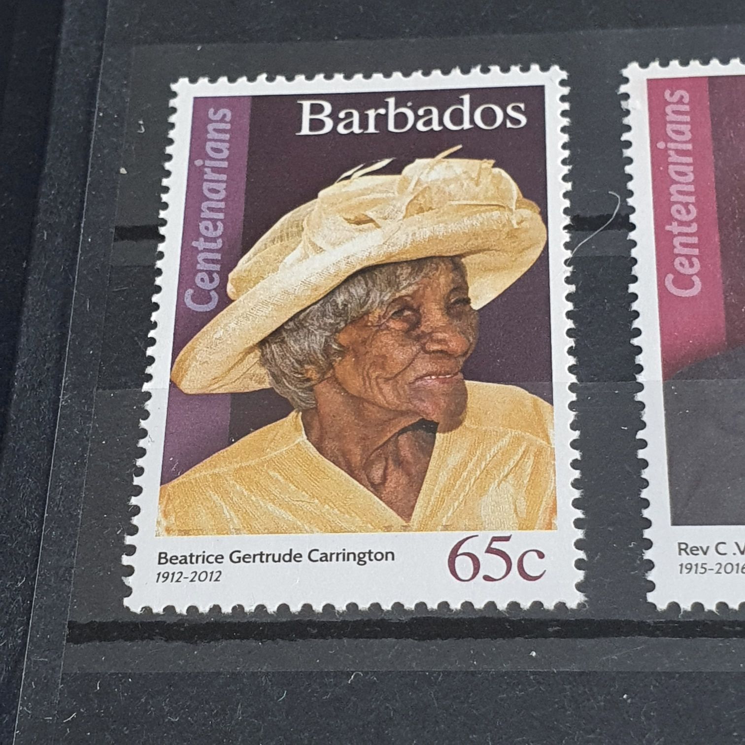 Centenarians  stamp collectible - Main Image 2