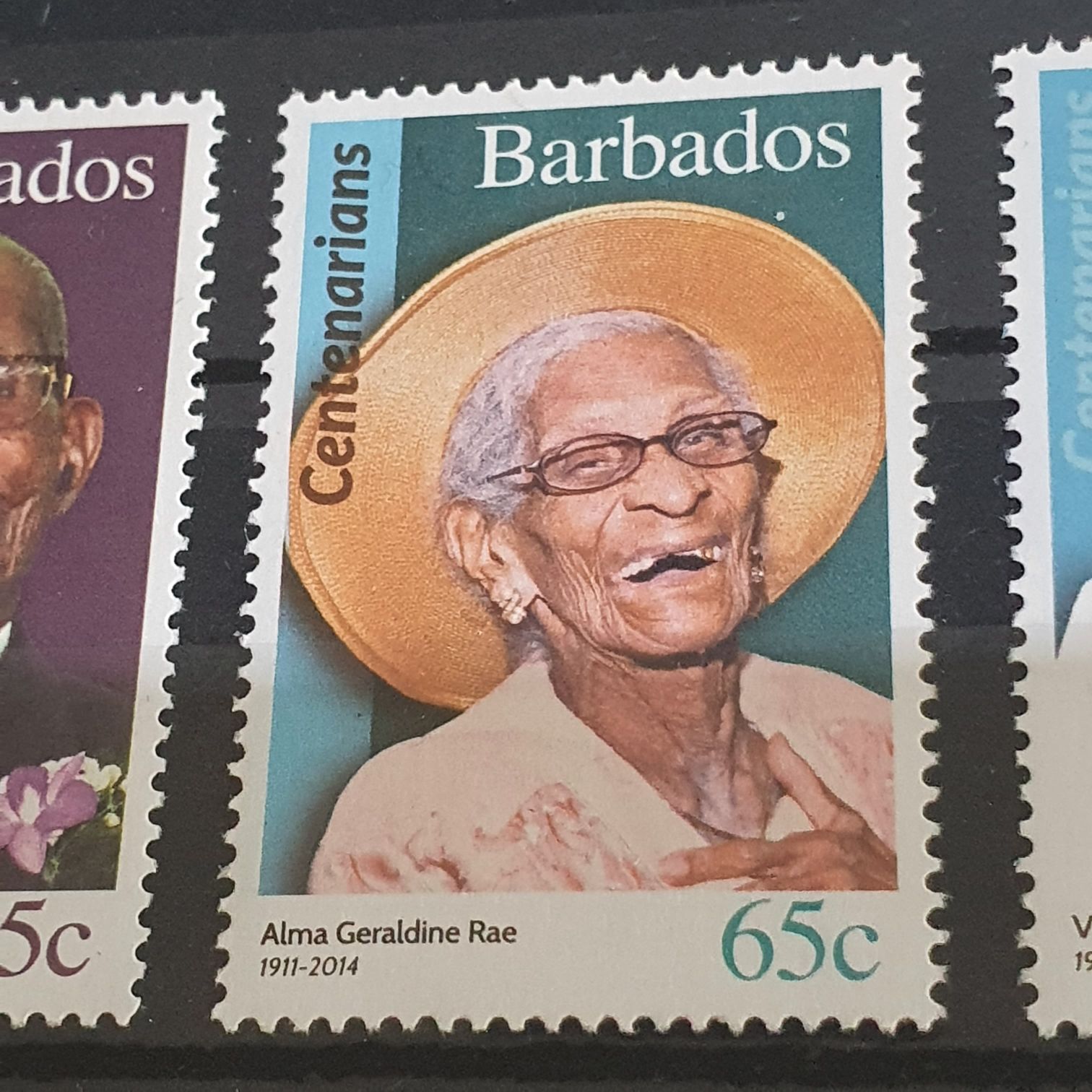 Centenarians  stamp collectible - Main Image 2