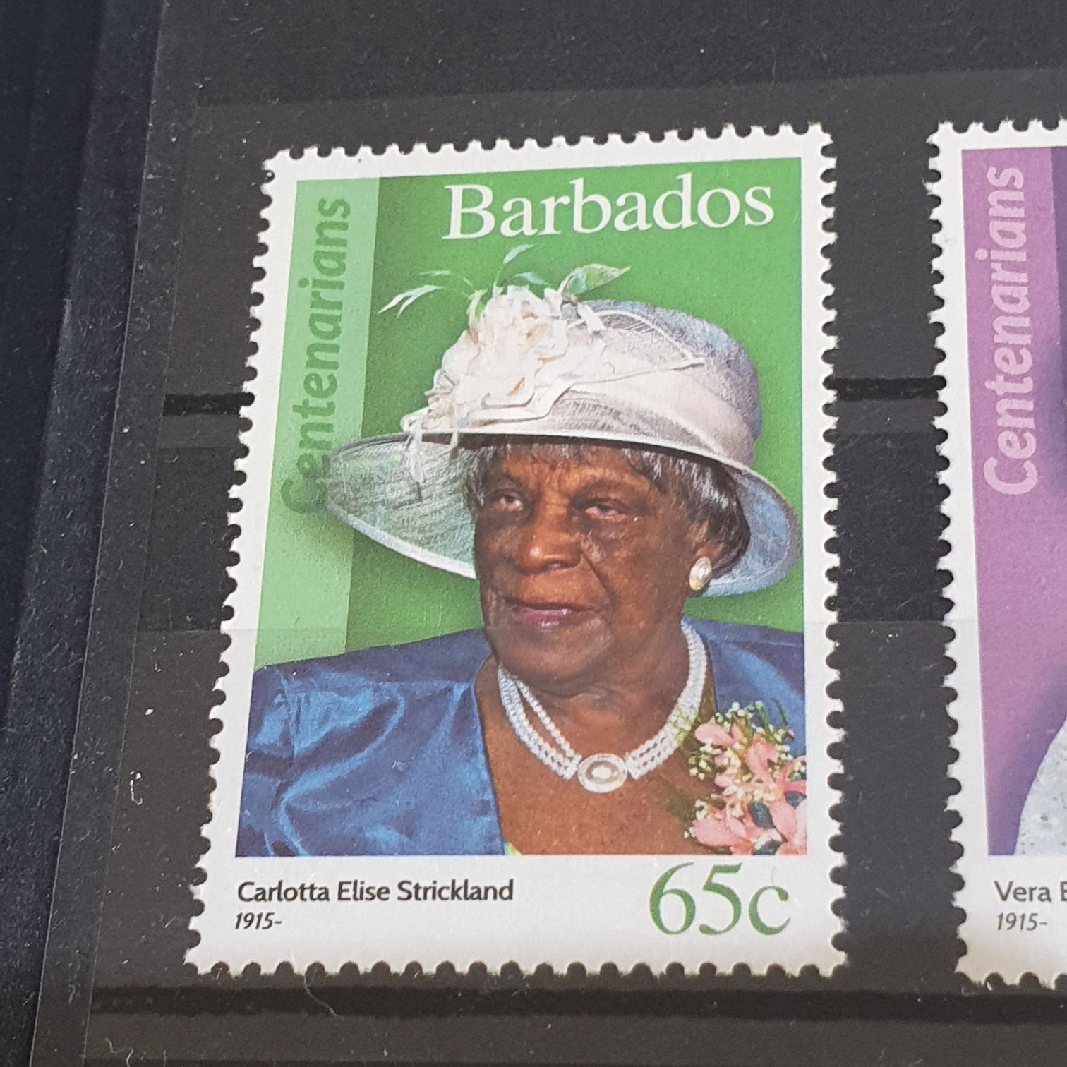 Centenarians  stamp collectible - Main Image 2