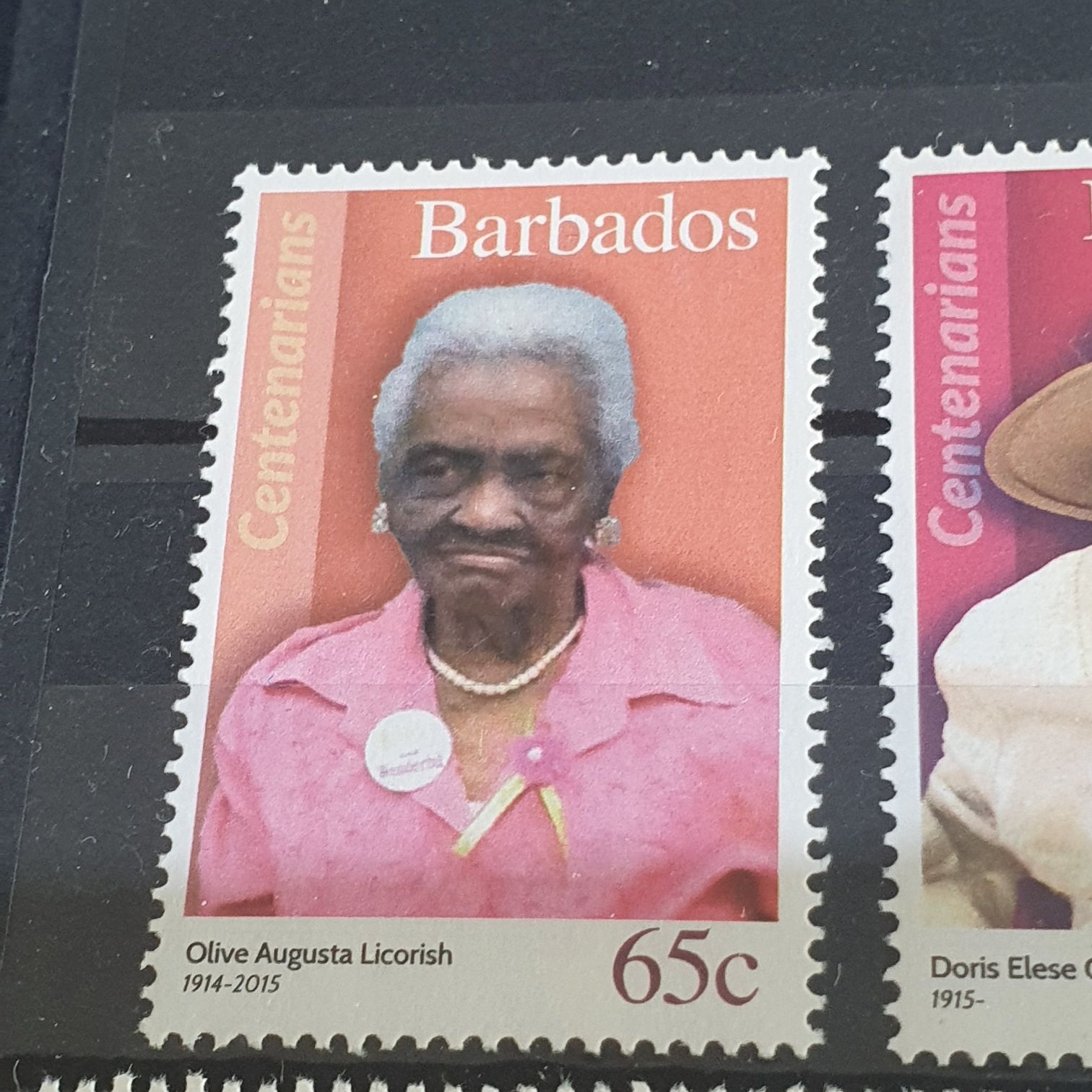 Centenarians  stamp collectible - Main Image 2