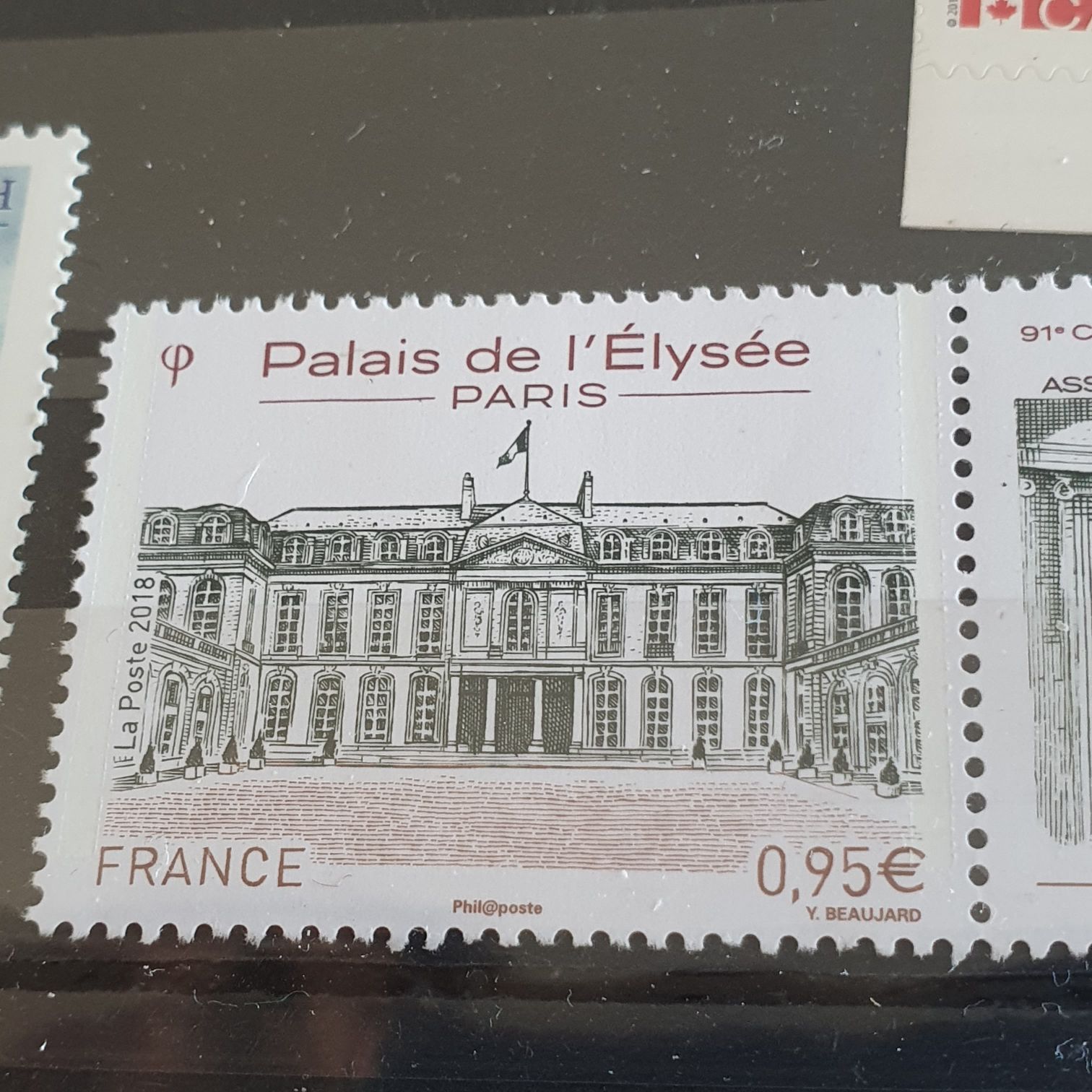 Palais De L’ Elysée  stamp collectible - Main Image 2