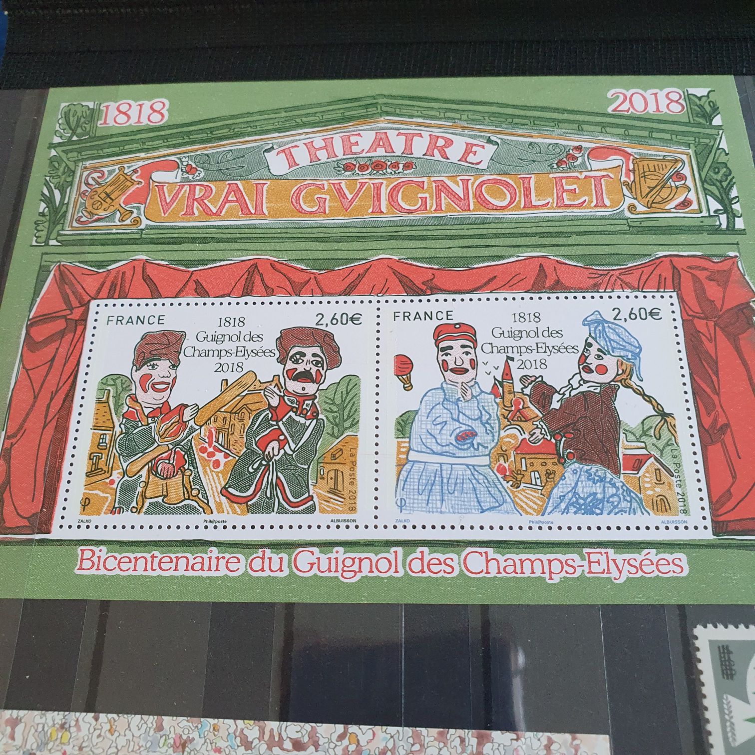 Theatre Vrai Gvignolet  stamp collectible - Main Image 2