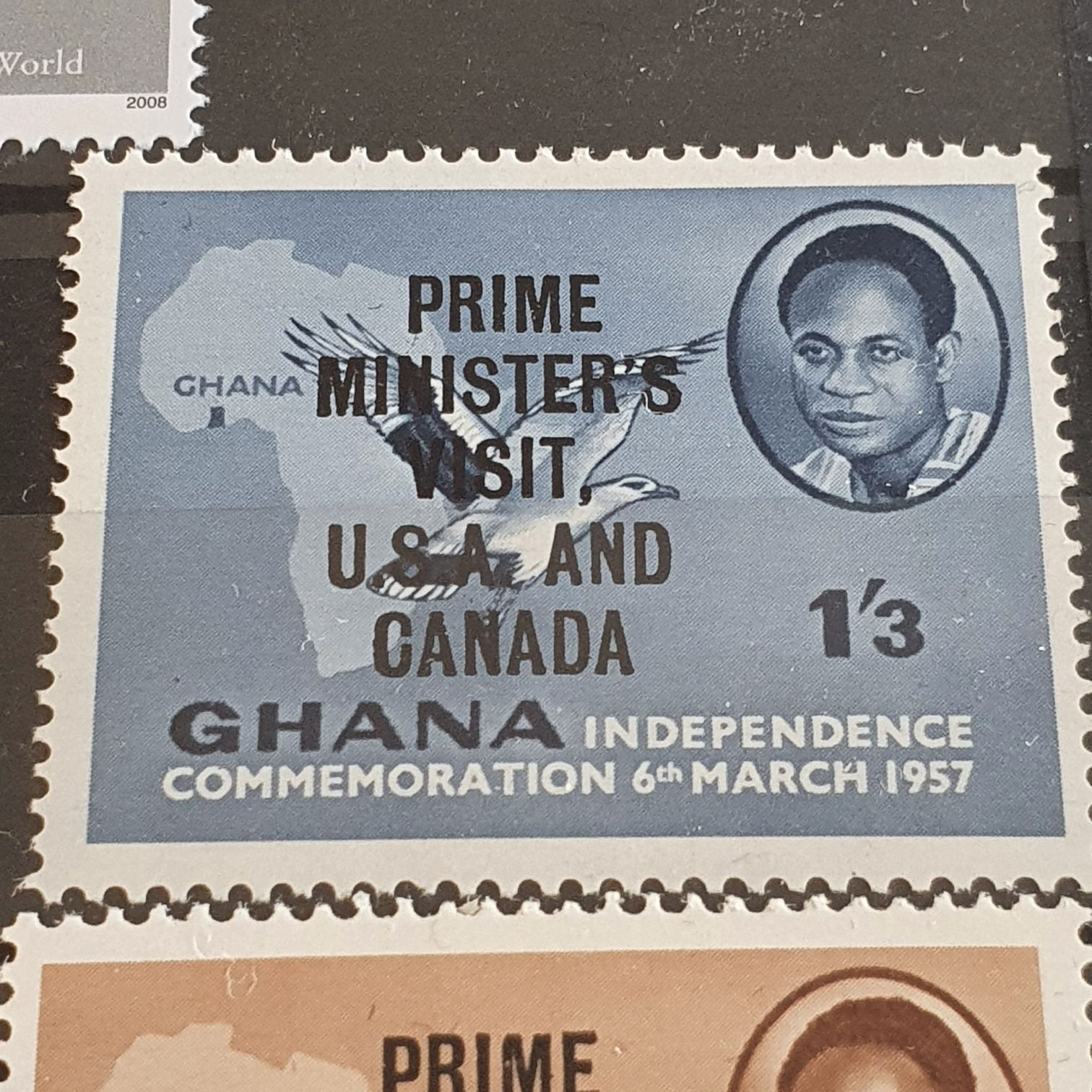 Ghana Independence  stamp collectible - Main Image 2