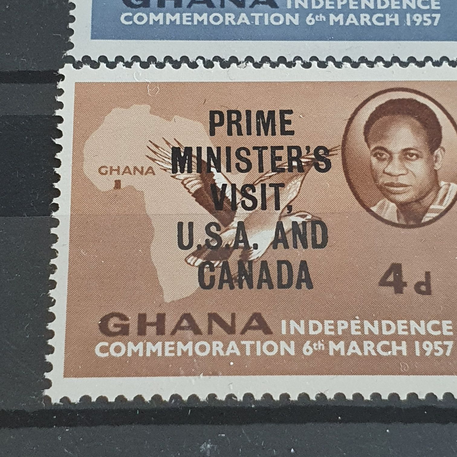 Ghana Indepemdence  stamp collectible - Main Image 2