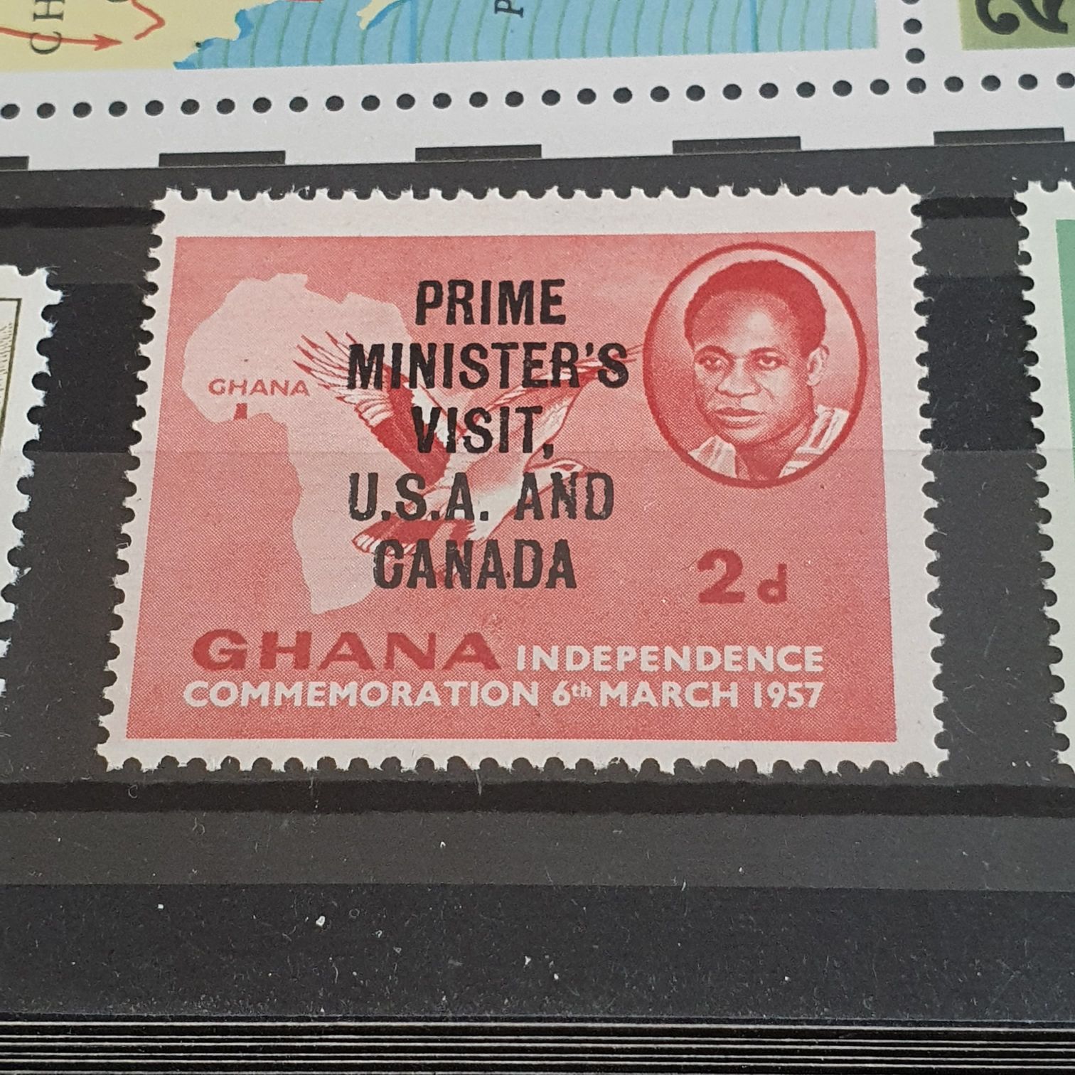 Ghana Independence  stamp collectible - Main Image 2