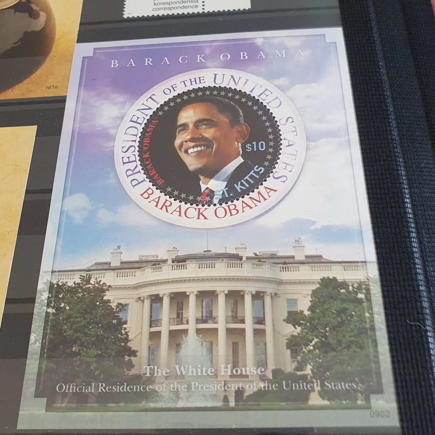 Barack Obama  stamp collectible - Main Image 2