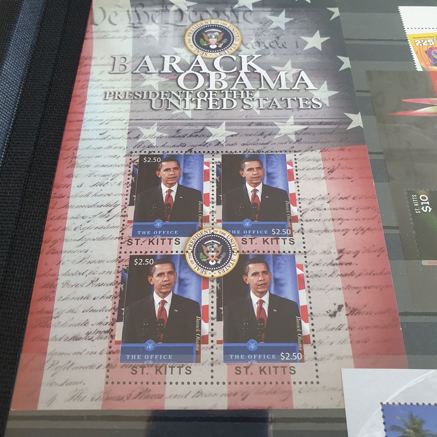 Barack Obama  stamp collectible - Main Image 2
