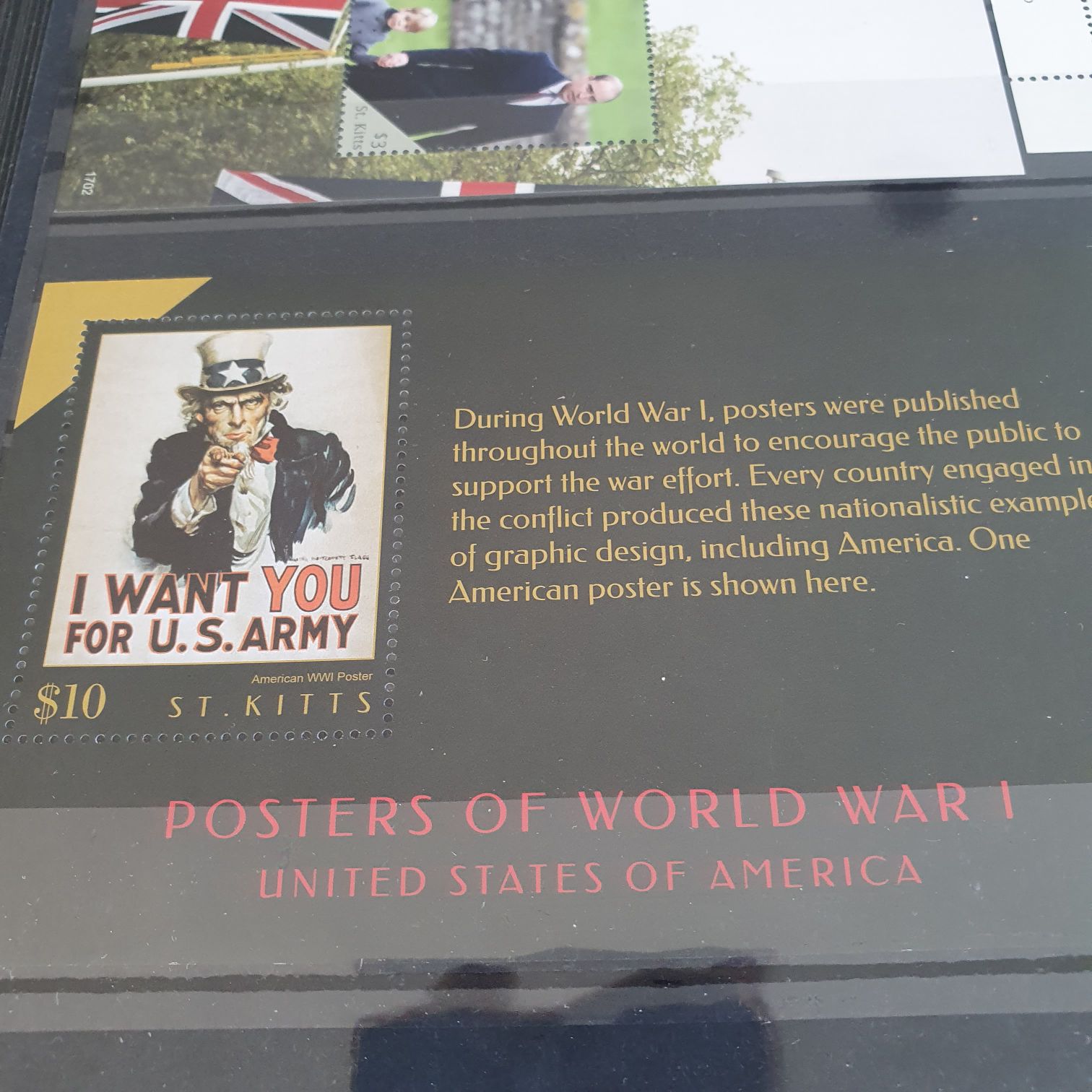 I Want You For U. S. Army  stamp collectible - Main Image 2